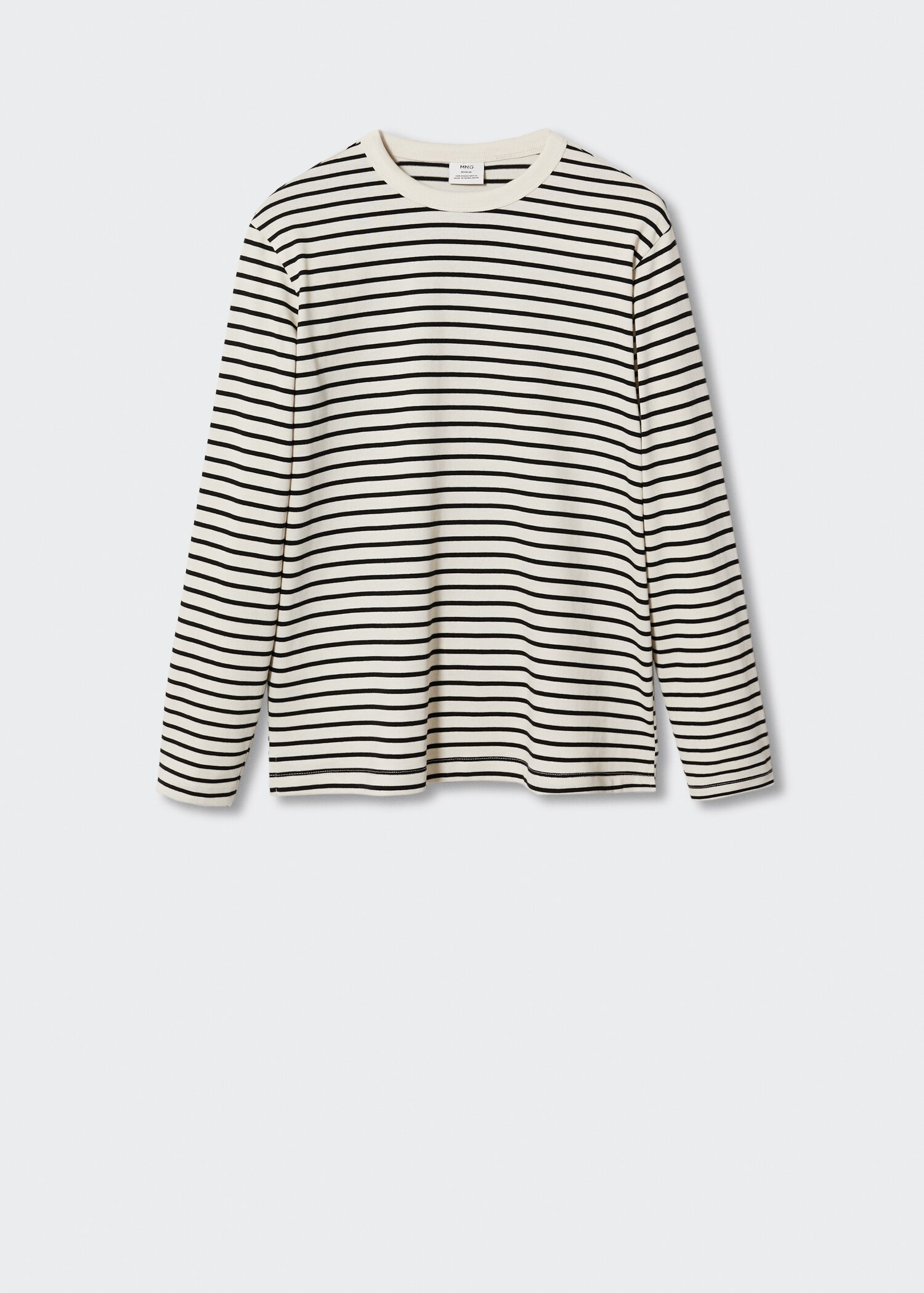 Striped long sleeves t-shirt - Article without model