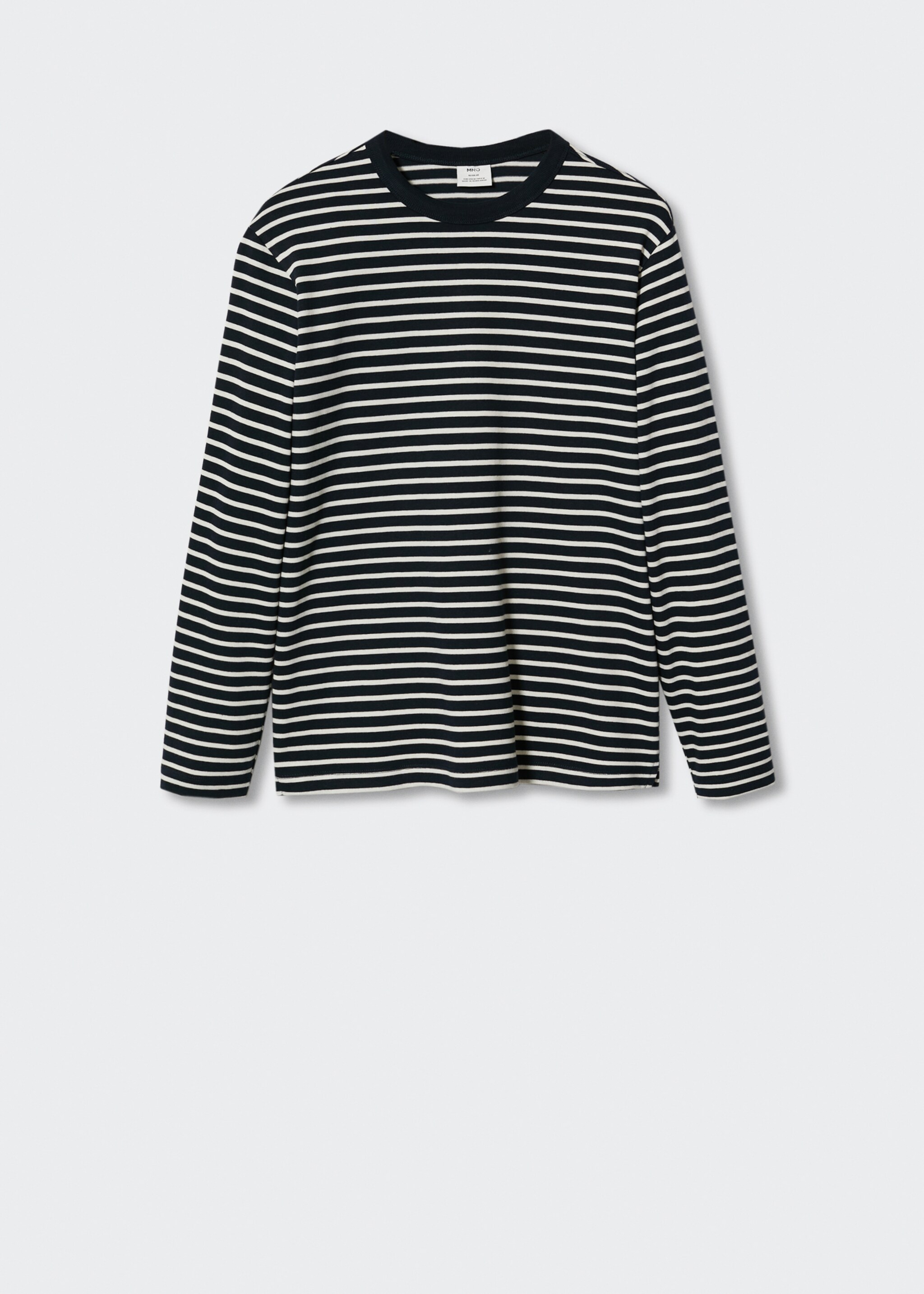 Striped long sleeves t-shirt - Article without model