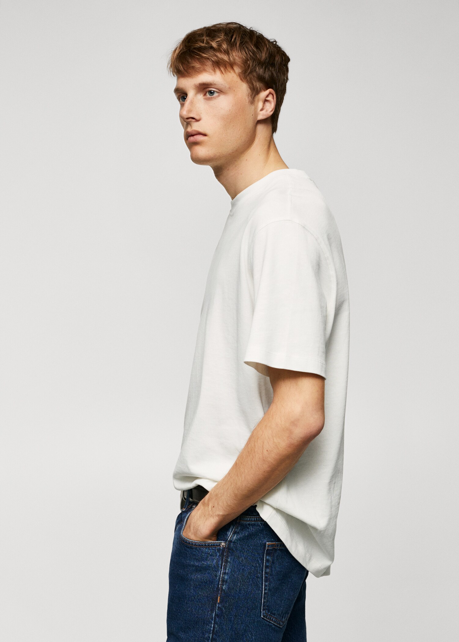 Relaxed fit cotton t-shirt - Details of the article 2