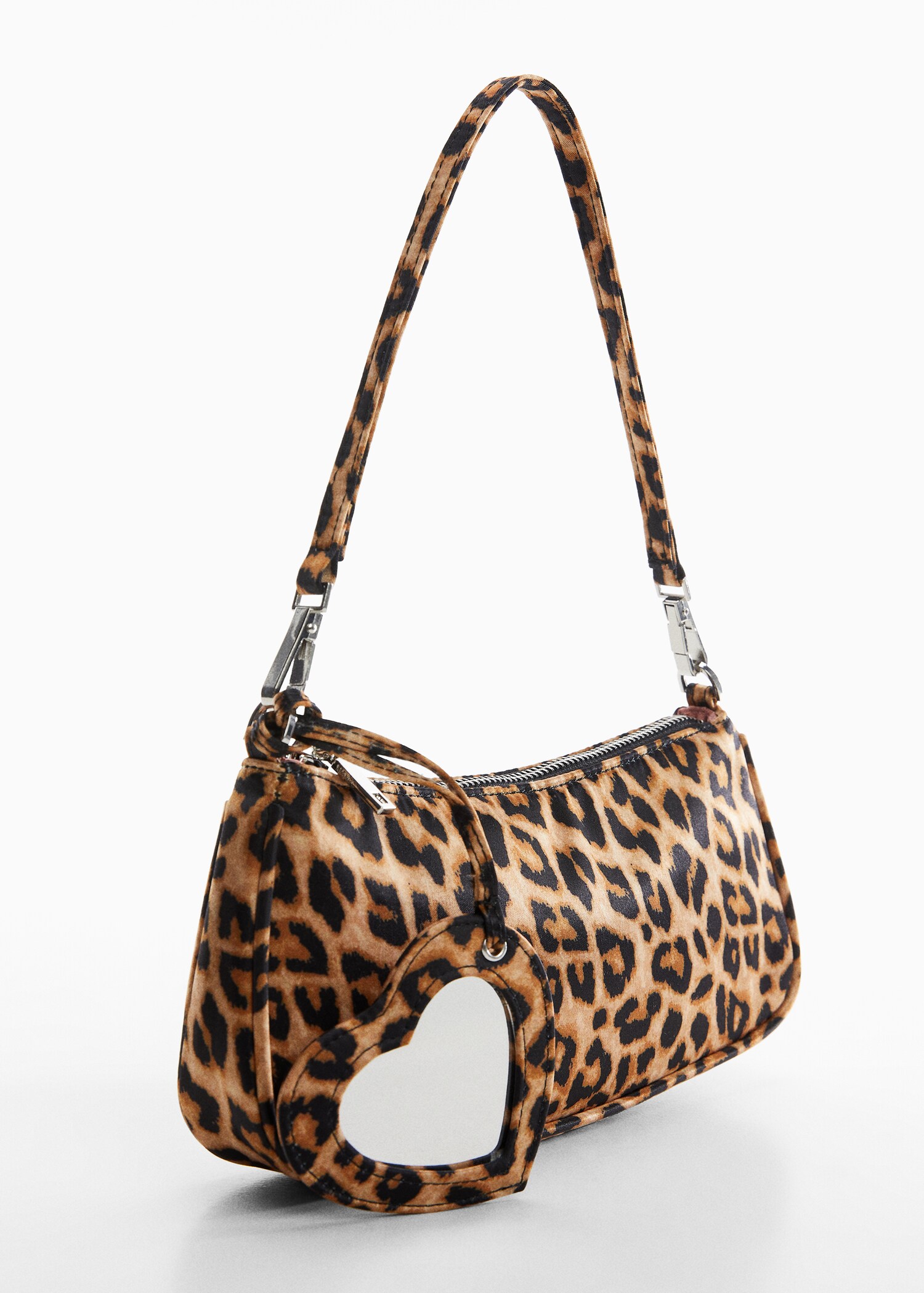 Bolso animal print detalle espejo - Plano medio