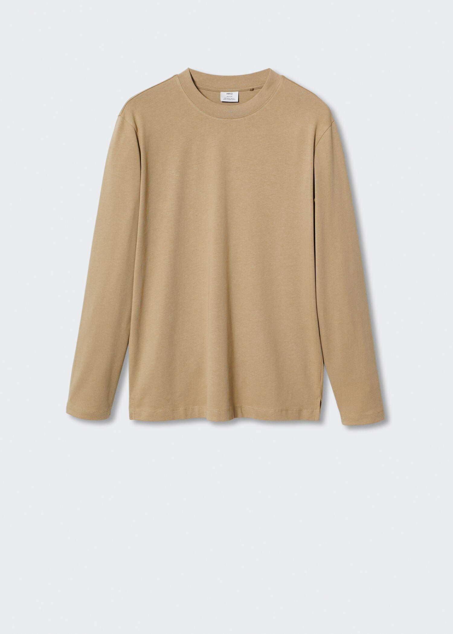 Long sleeve cotton t-shirt - Article without model