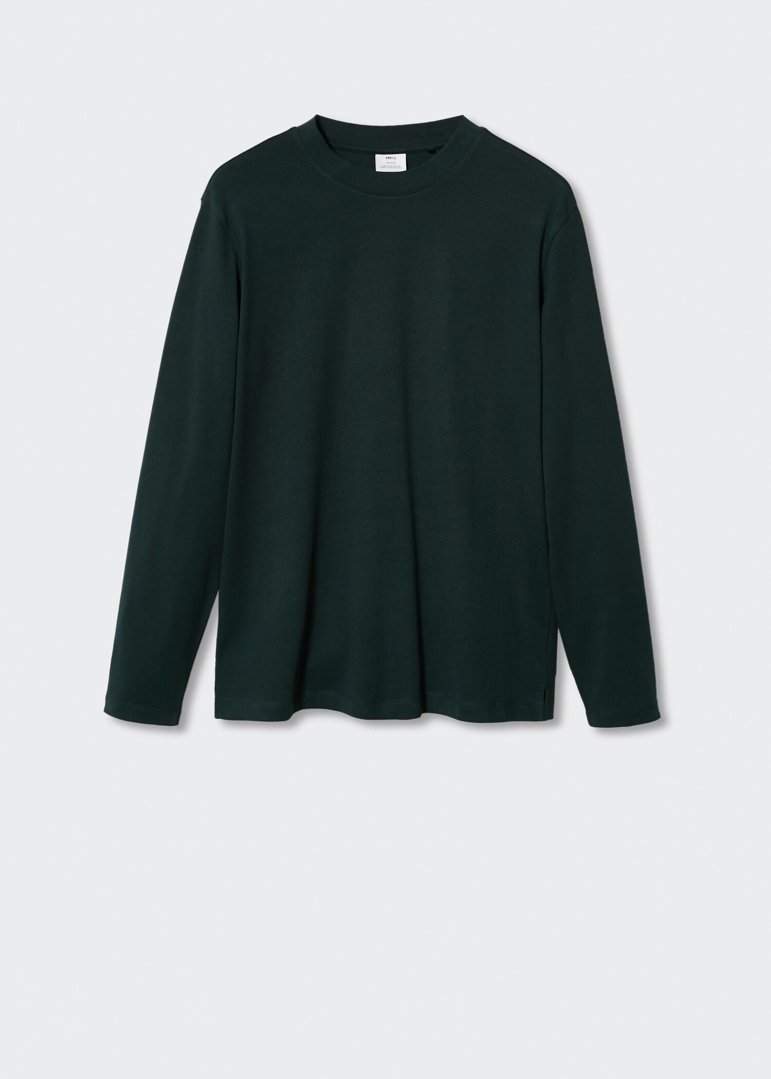 Long sleeve cotton t-shirt - Article without model