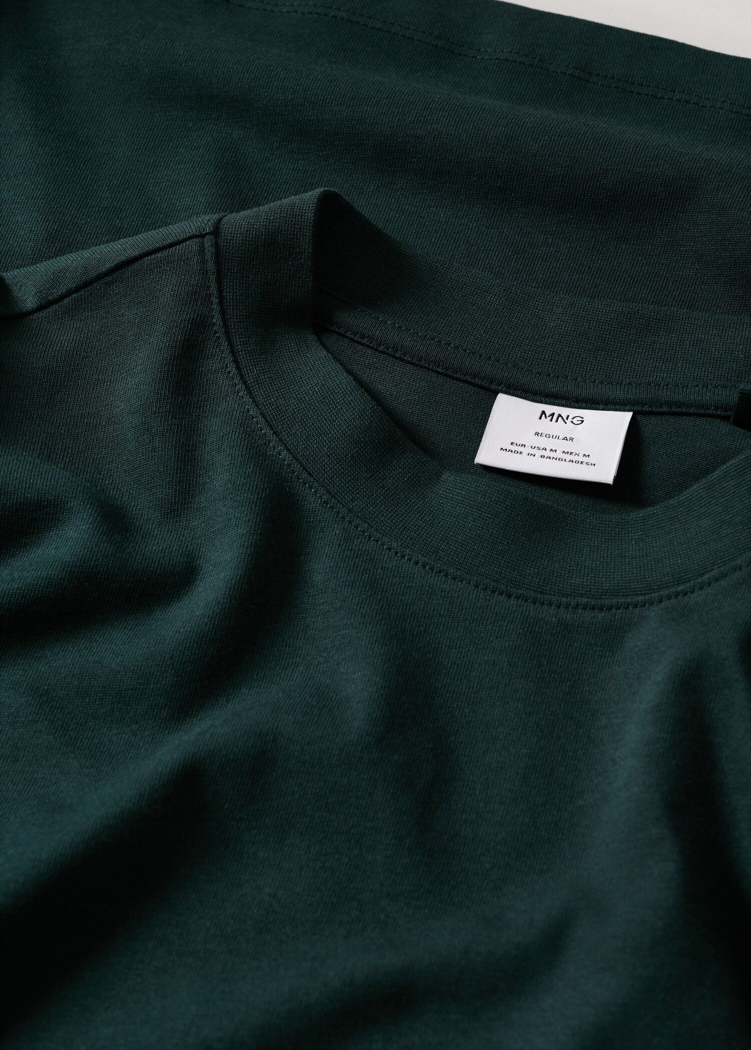 Long sleeve cotton t-shirt - Details of the article 8