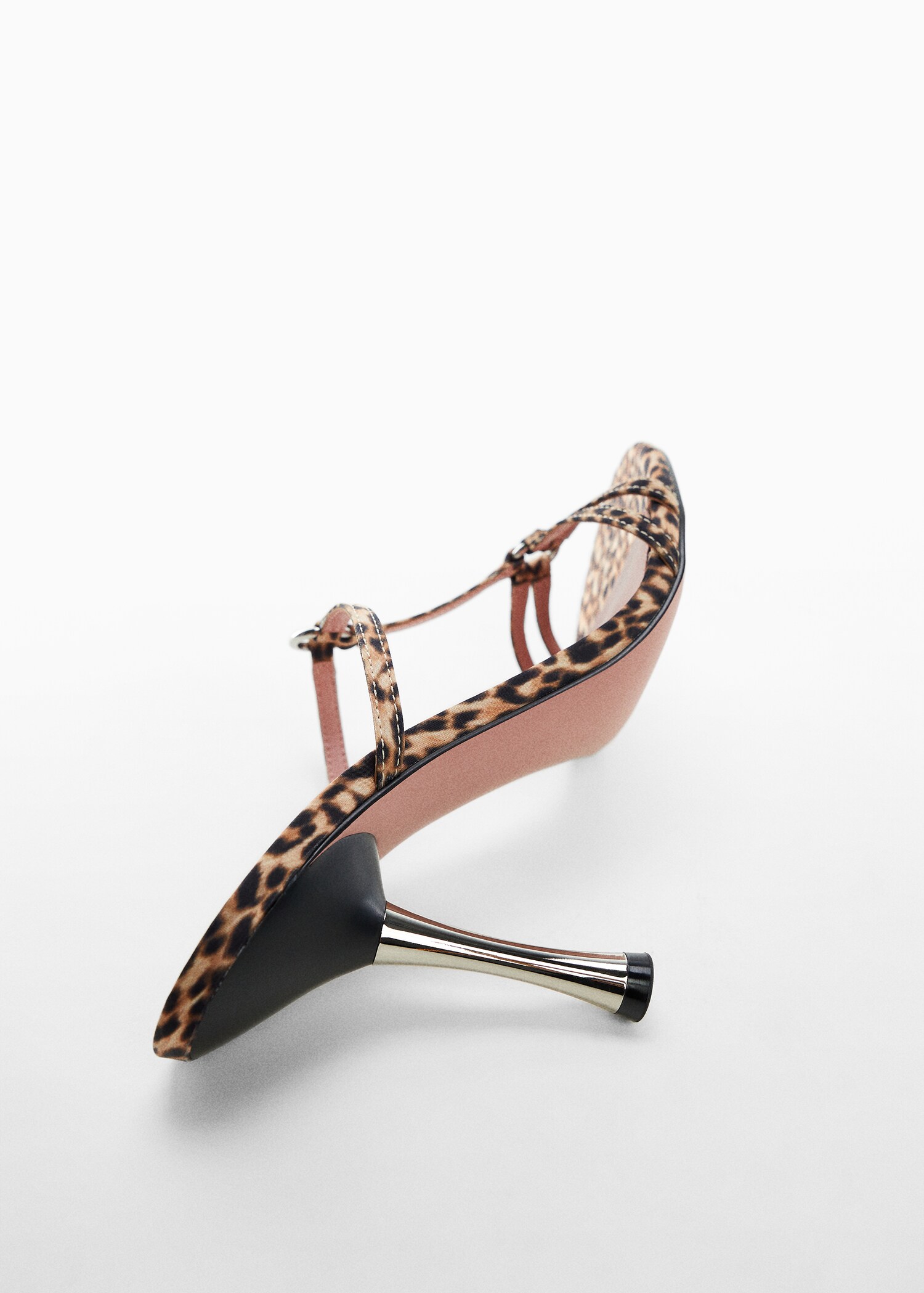 Animal print heel sandal - Details of the article 1