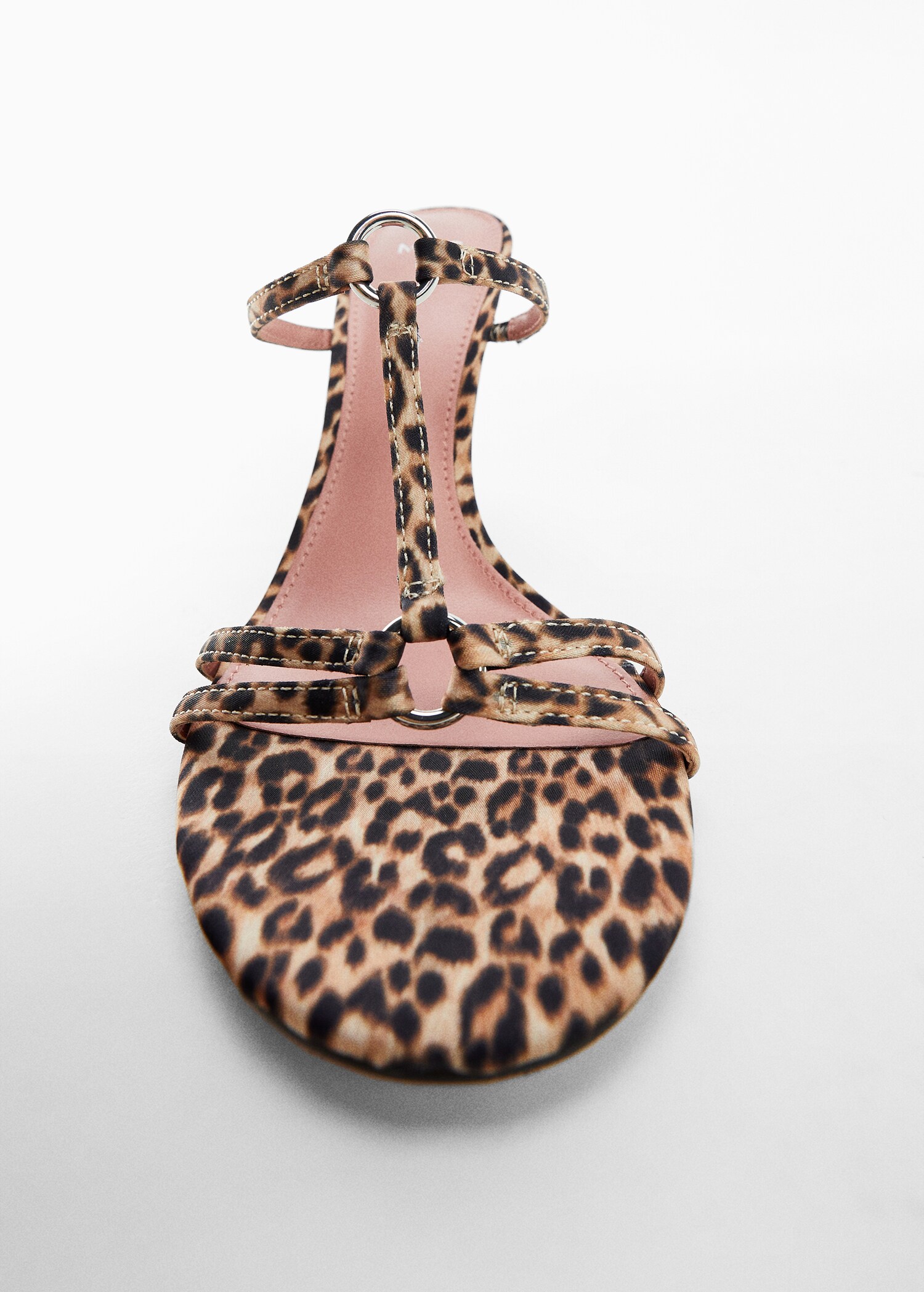 Animal print heel sandal - Details of the article 2