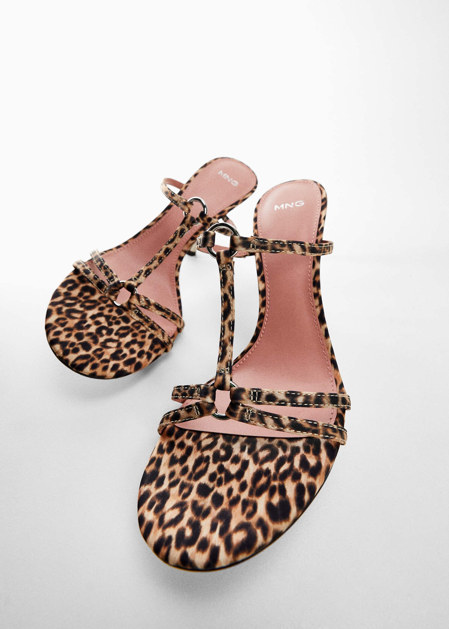 Animal print heel sandal - Details of the article 5