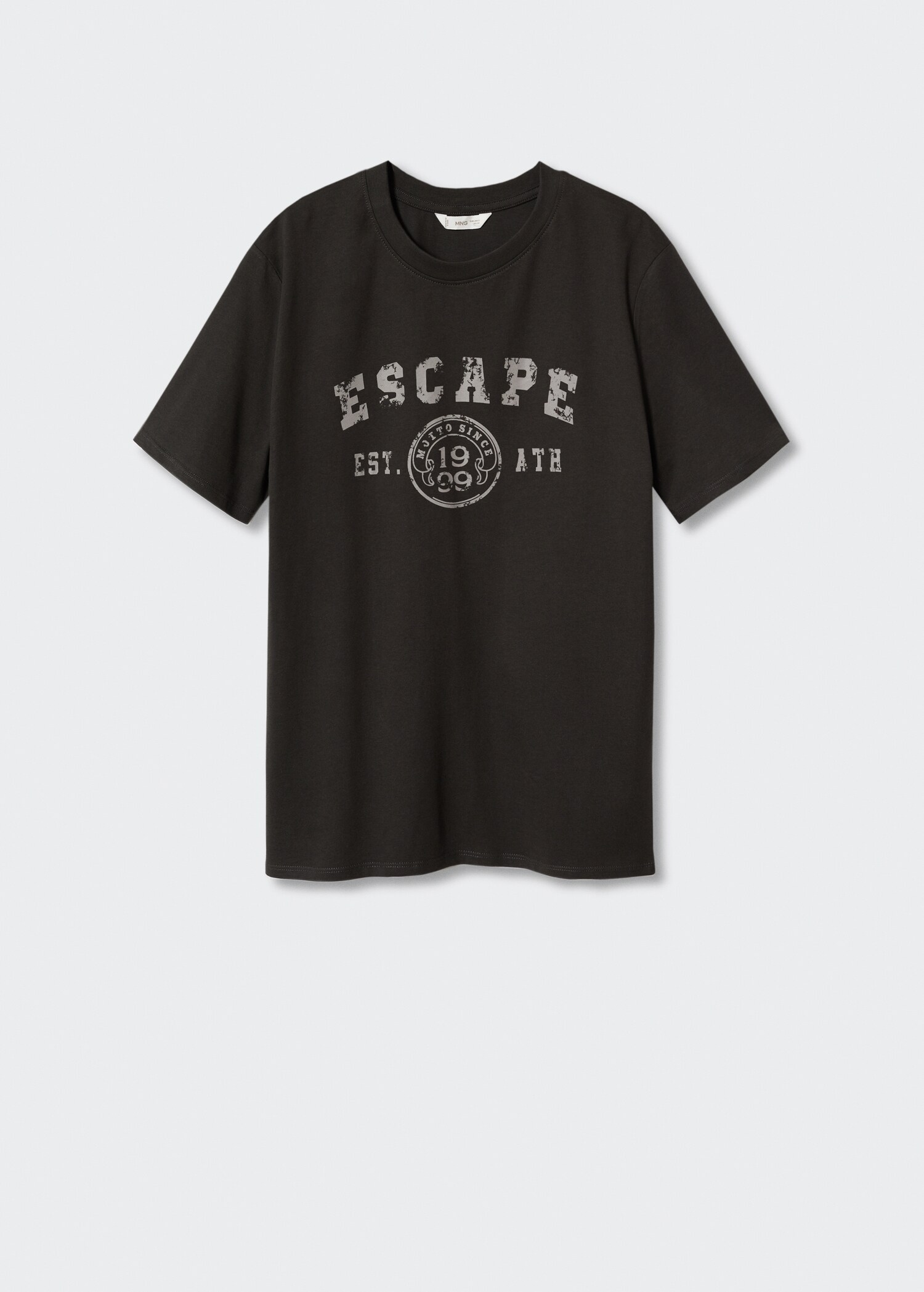 Short-sleeved cotton t-shirt - Article without model