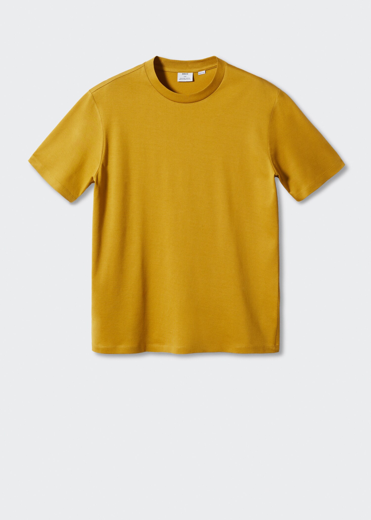 Basic mercerised lightweight shirt - Article without model
