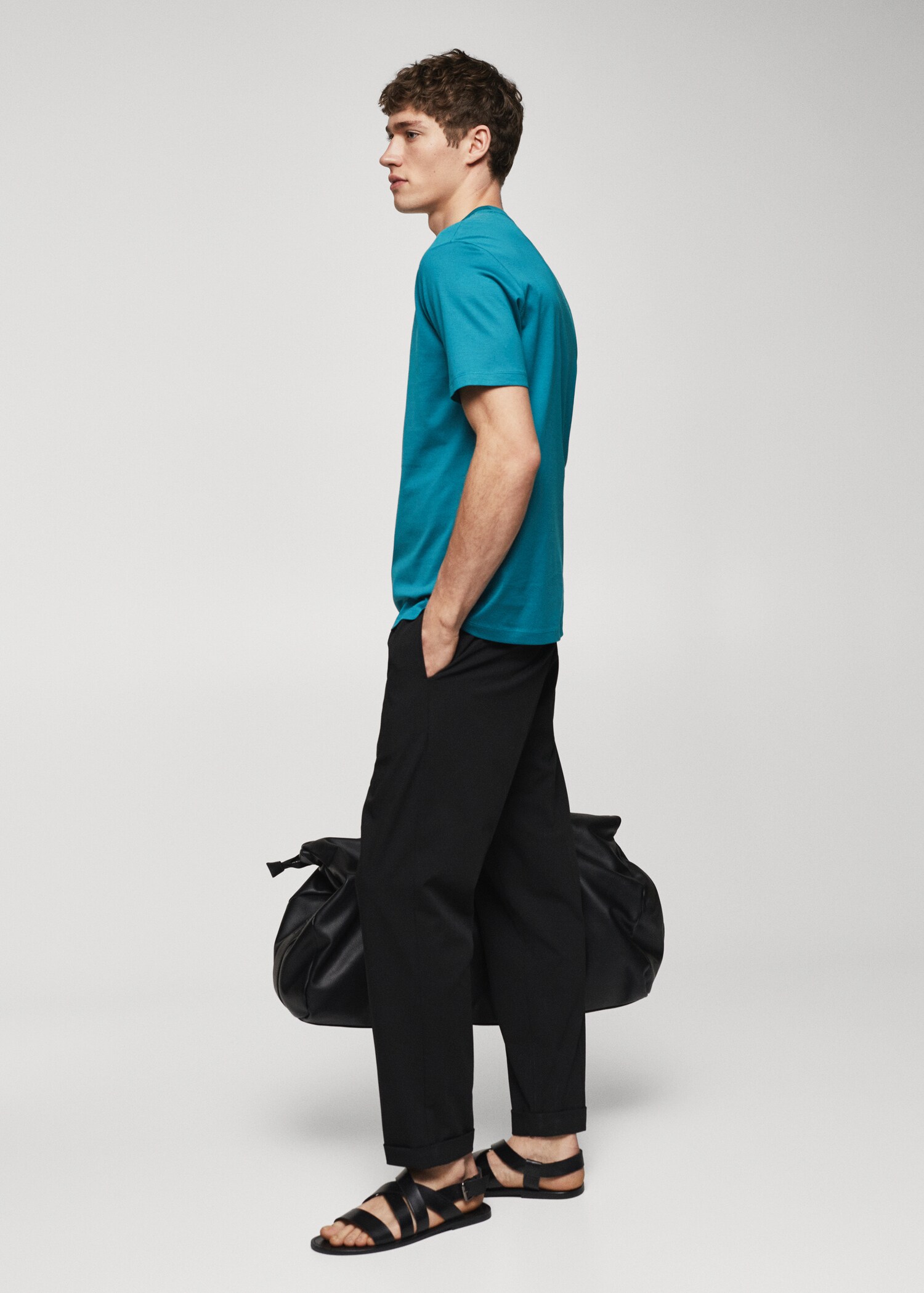 Basic mercerised lightweight shirt - Details of the article 2