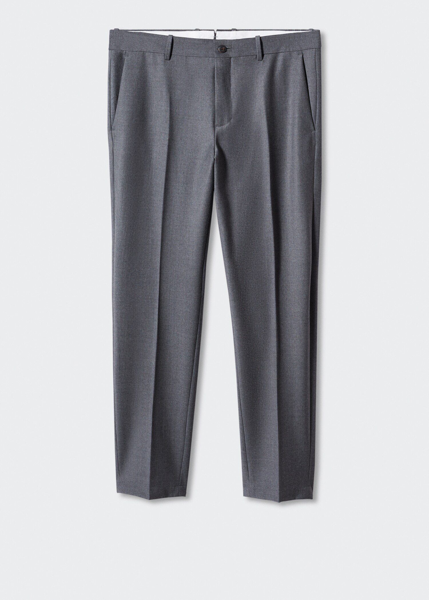 Slim-fit wool trousers - Article without model