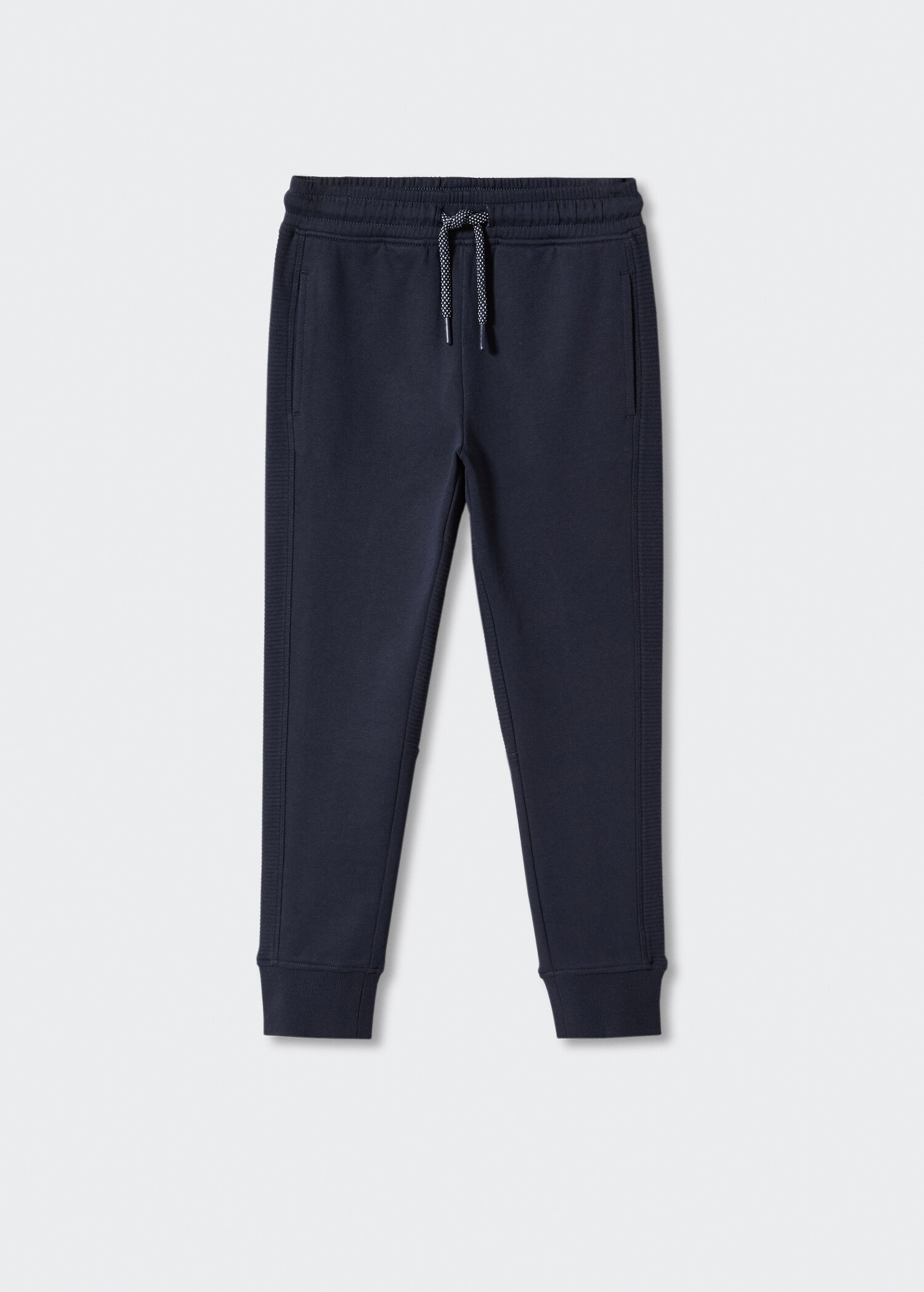 Textured jogger trousers - Article without model