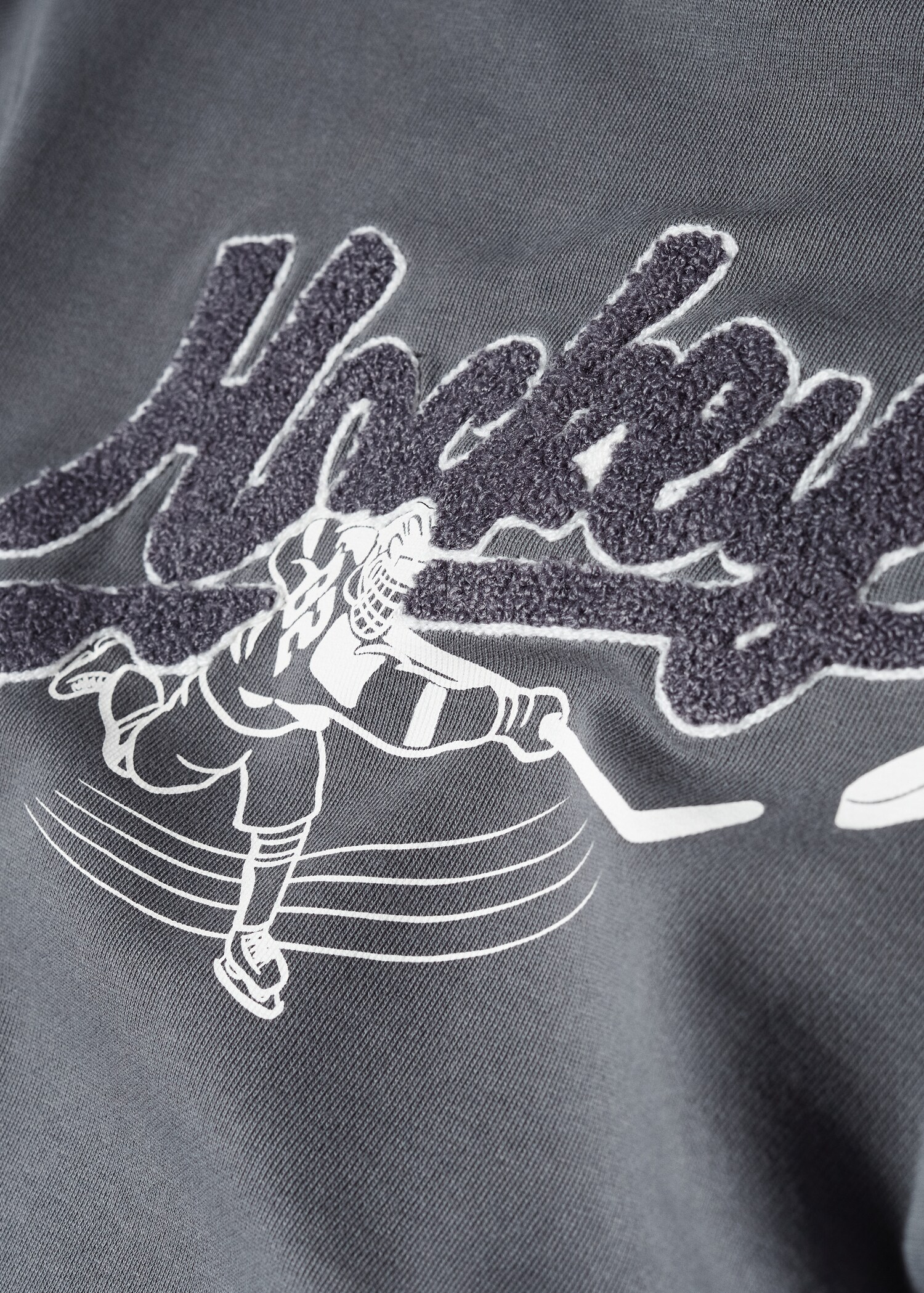 Printed cotton sweatshirt - Details of the article 8