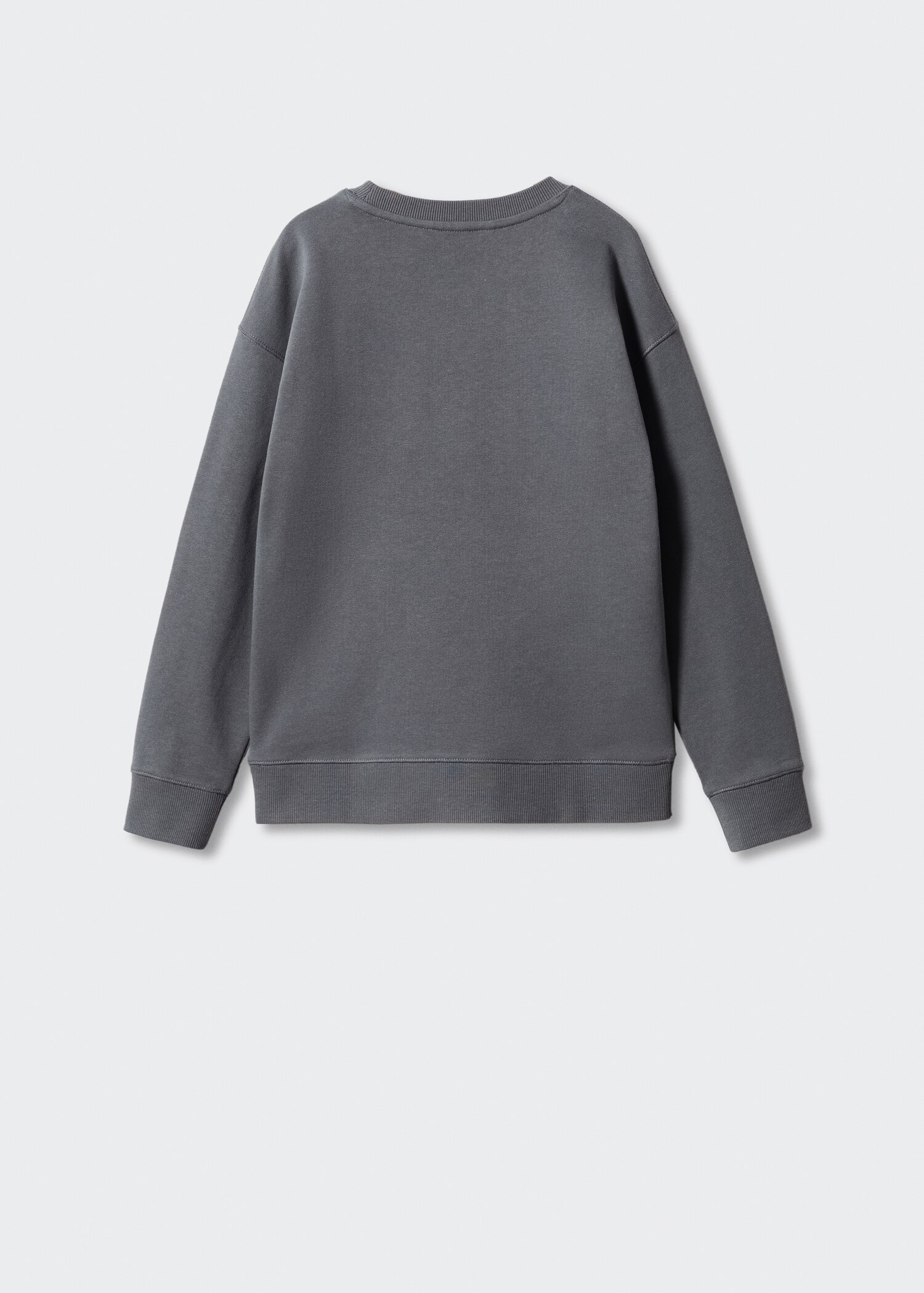 Sweat-shirt coton imprimé - Verso de l’article