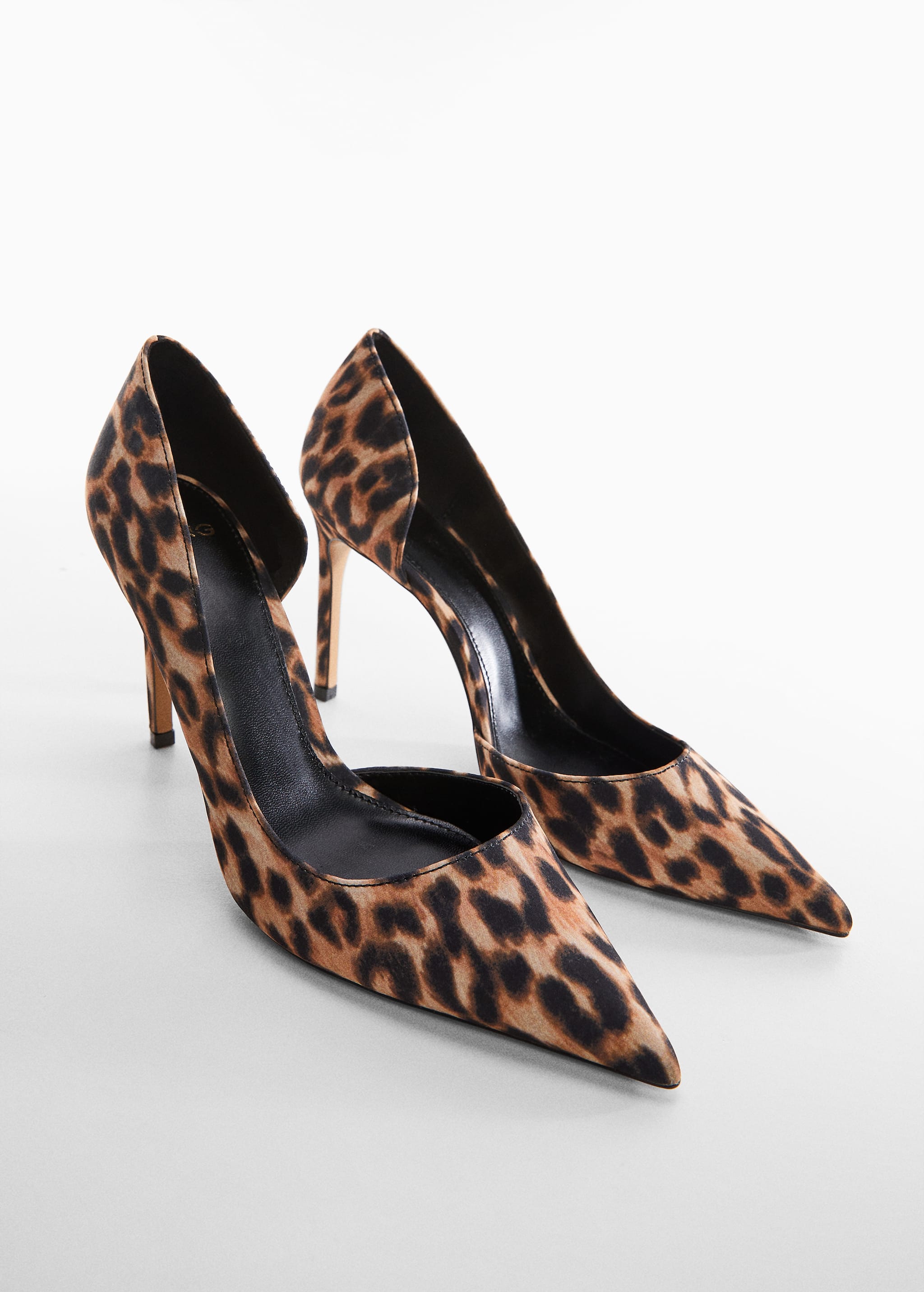 Animal-print high heeled shoes - Medium plane