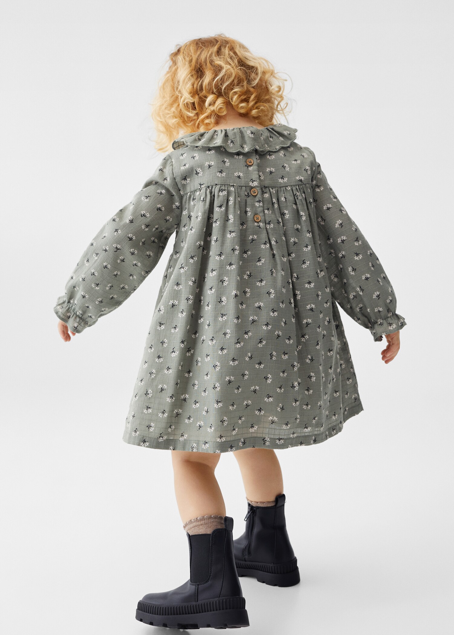 Robe à fleurs - Verso de l’article