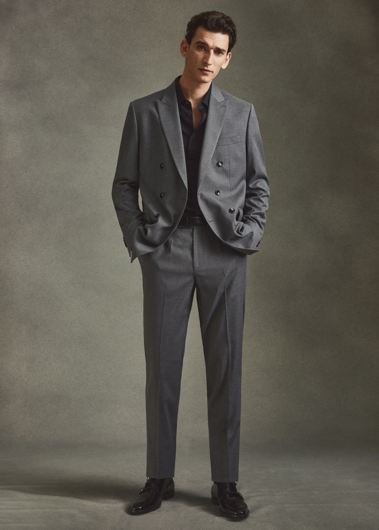 Pantalón traje slim fit - Detalle del artículo 5