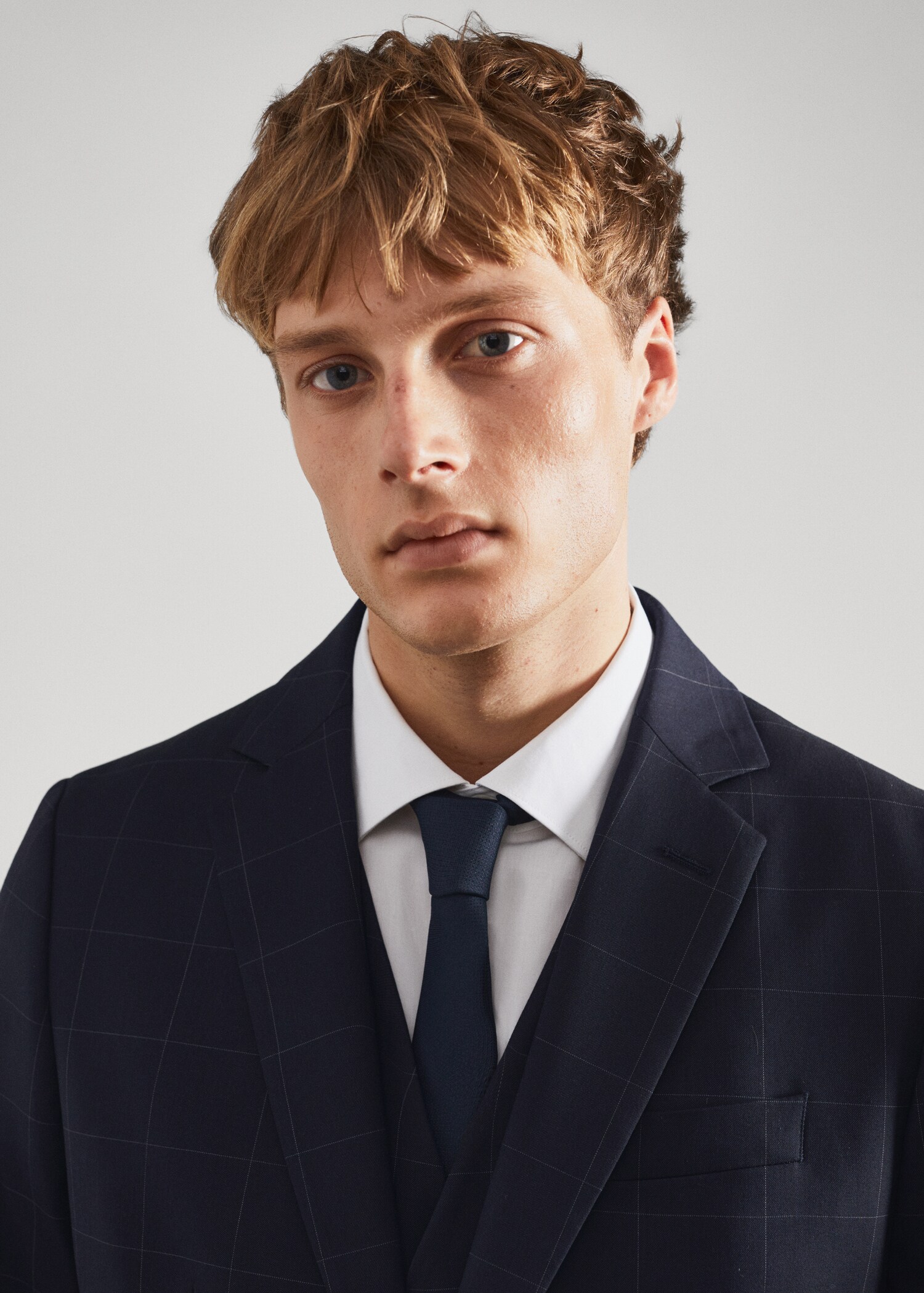 Slim-fit suit jacket - Details of the article 1