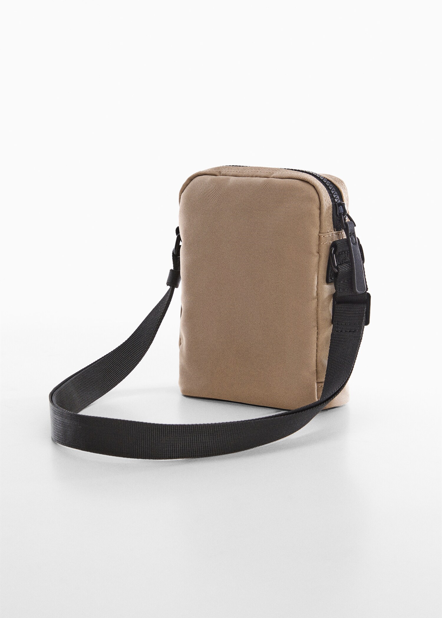 Nylon zipped bag - Medium plane