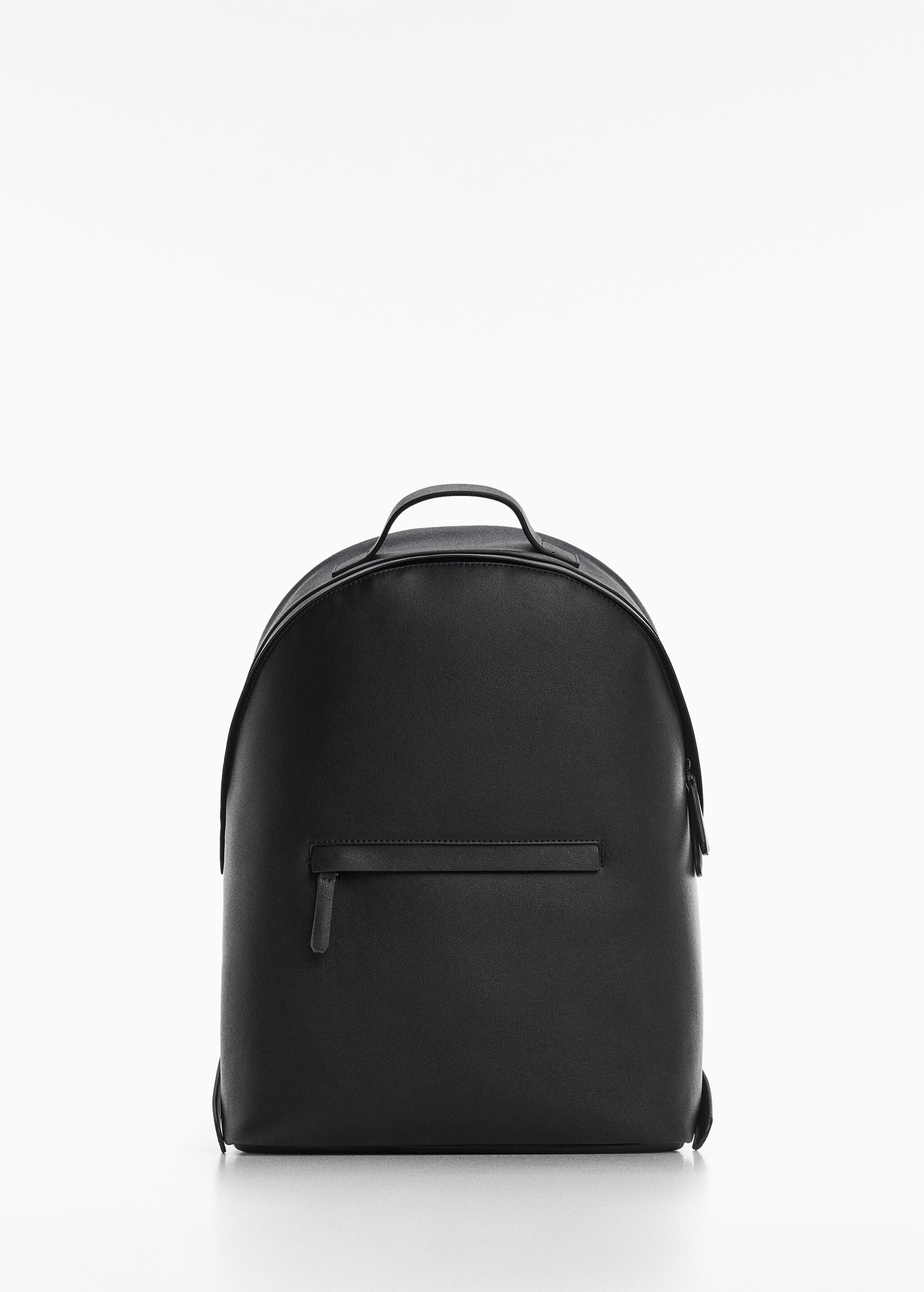 Faux leather backpack - Article without model