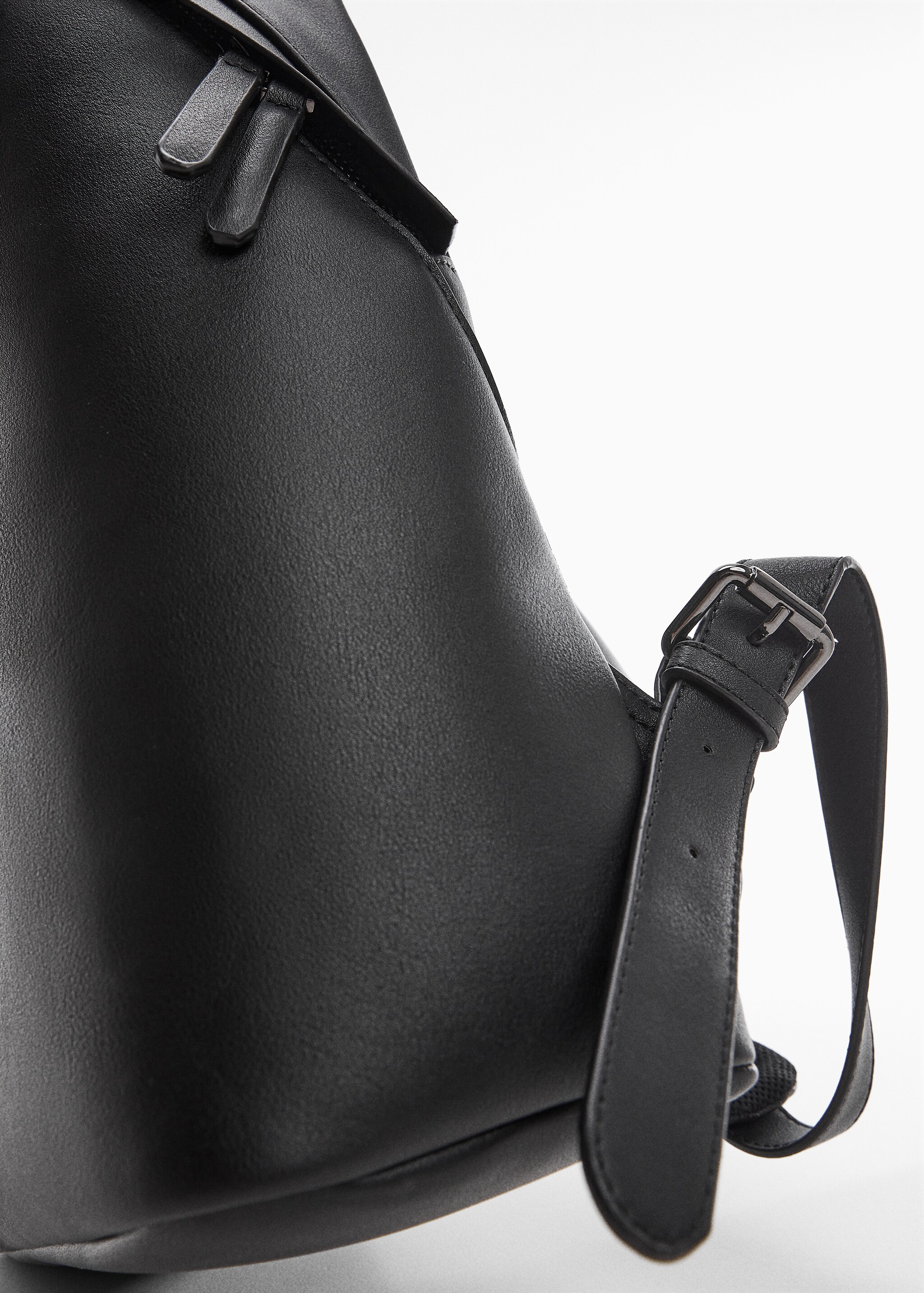Faux leather backpack - Details of the article 3