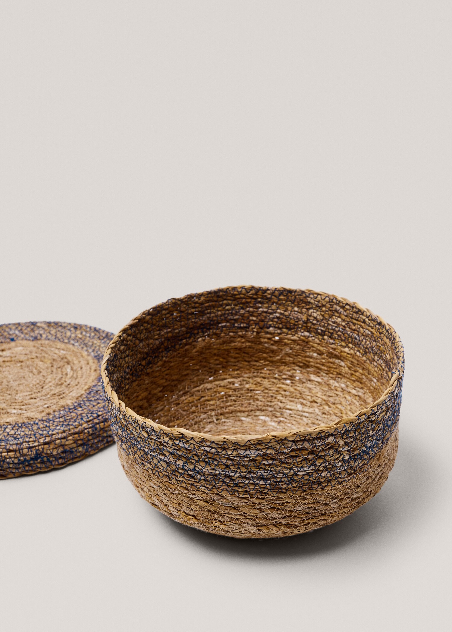 Cistella emmagatzematge tapa 25x15cm - Detall de l'article 3