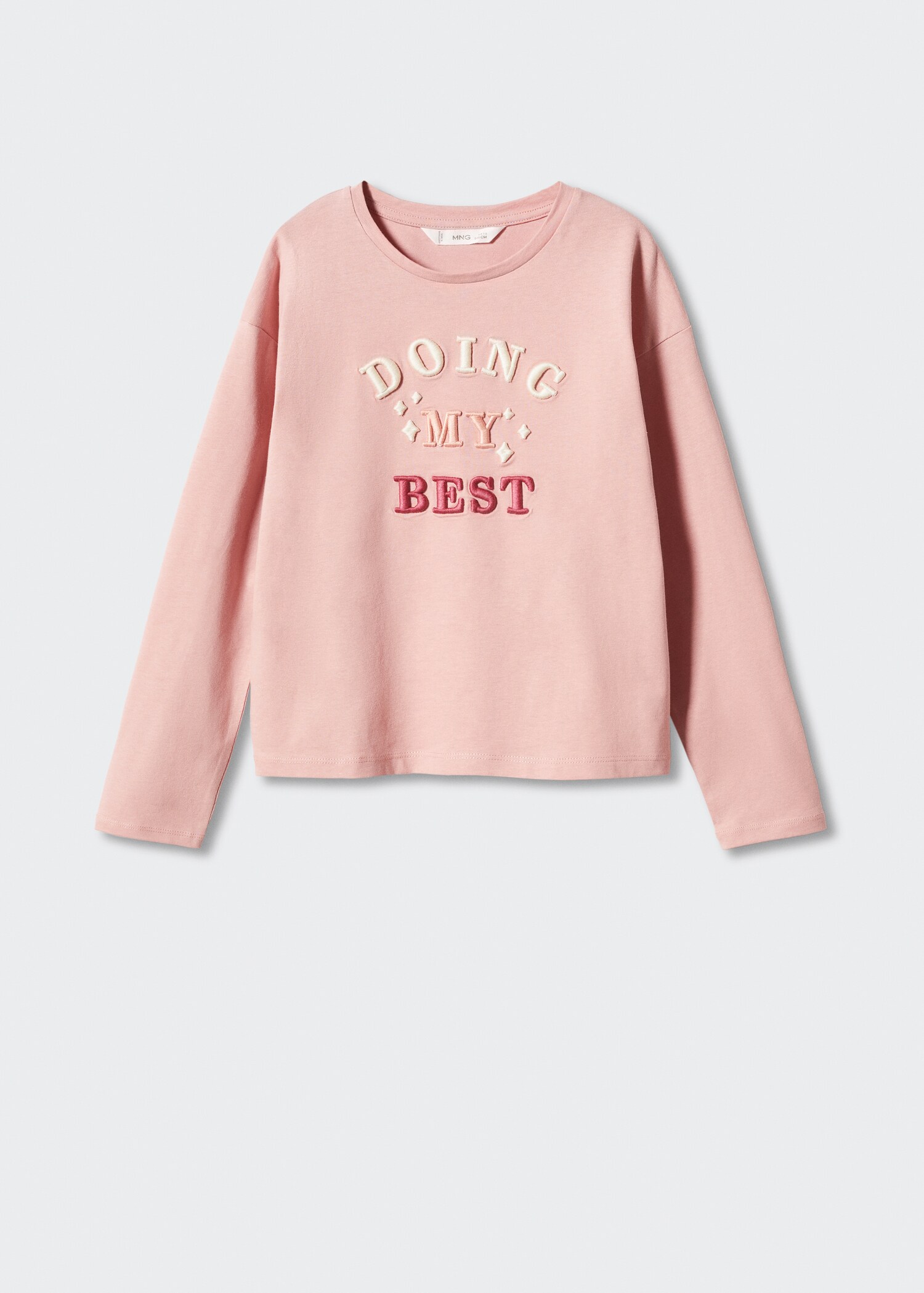 Printed cotton-blend T-shirt - Article without model