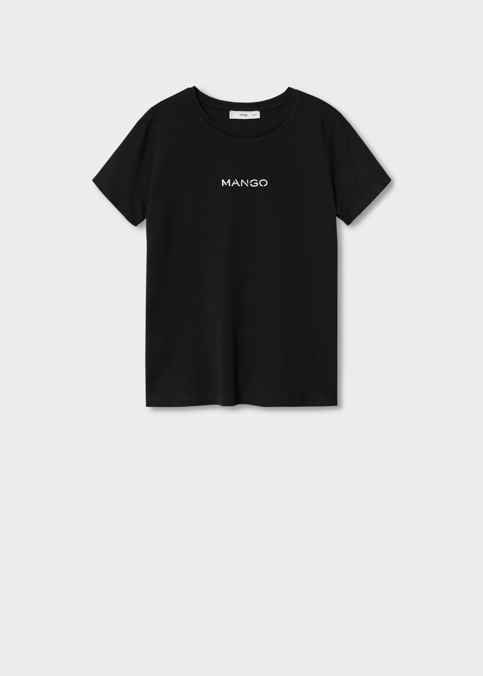 Baumwoll-T-Shirt mit Logo - Artikel ohne Model