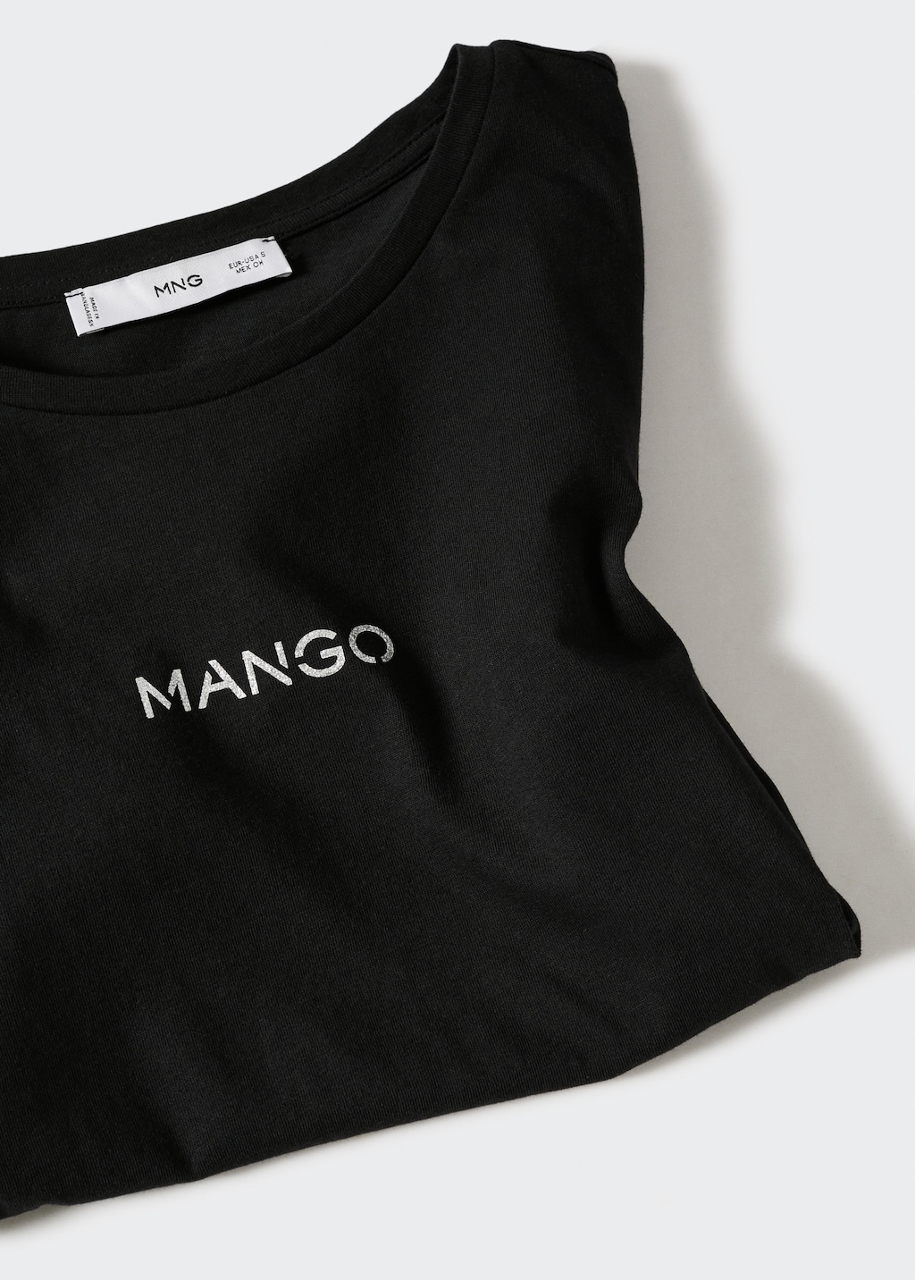 T shirt logo en coton