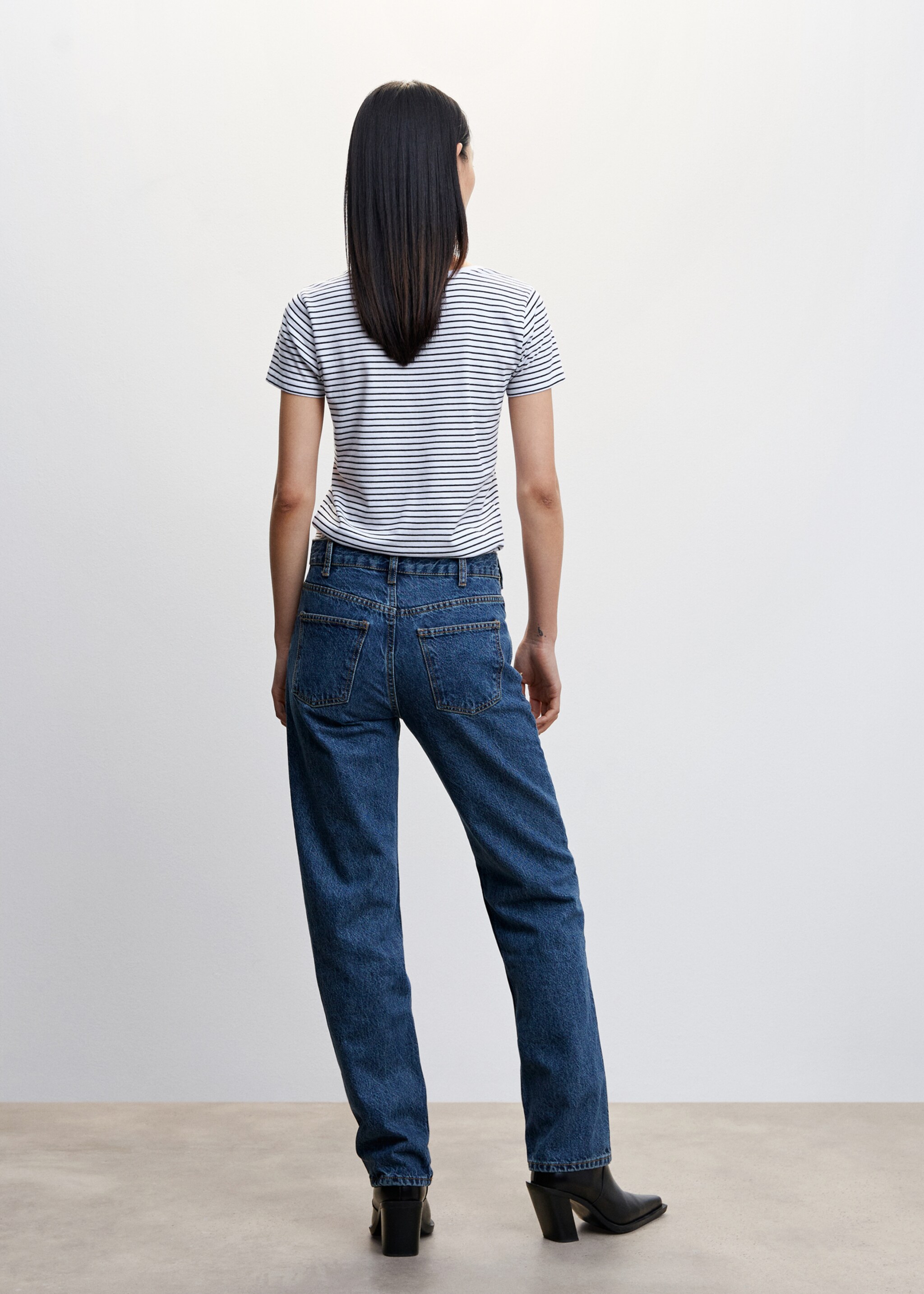 Logo cotton T-shirt - Reverse of the article, Gold. Ref: 47001275-00.