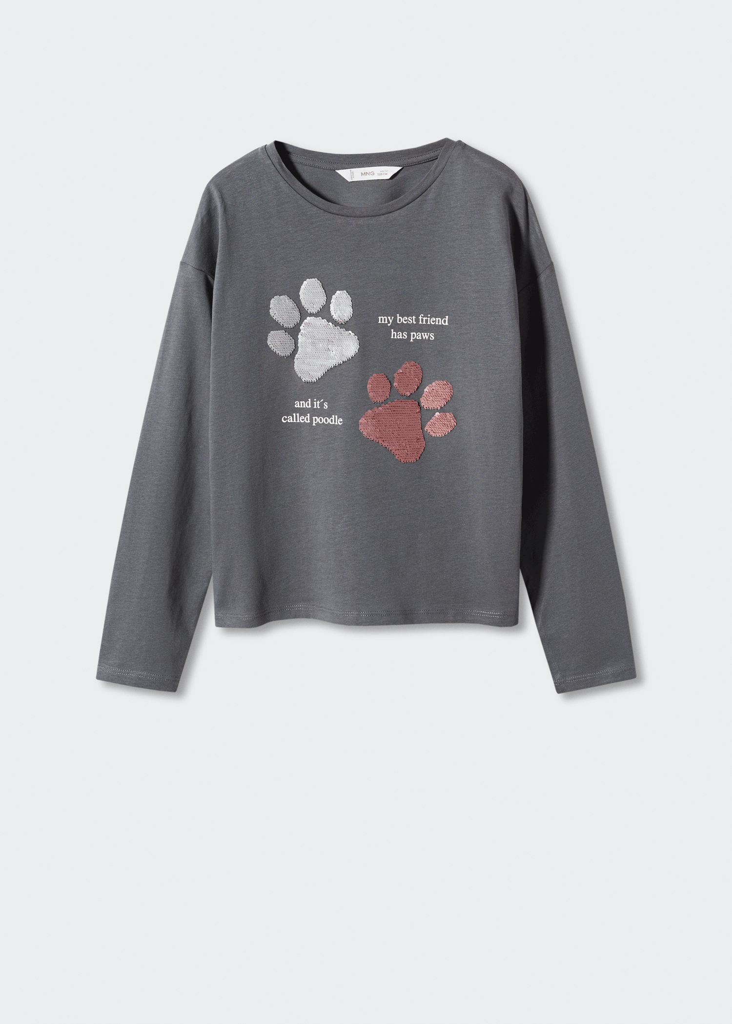 Tricou imprimat cu paiete - Detaliu al articolului 6