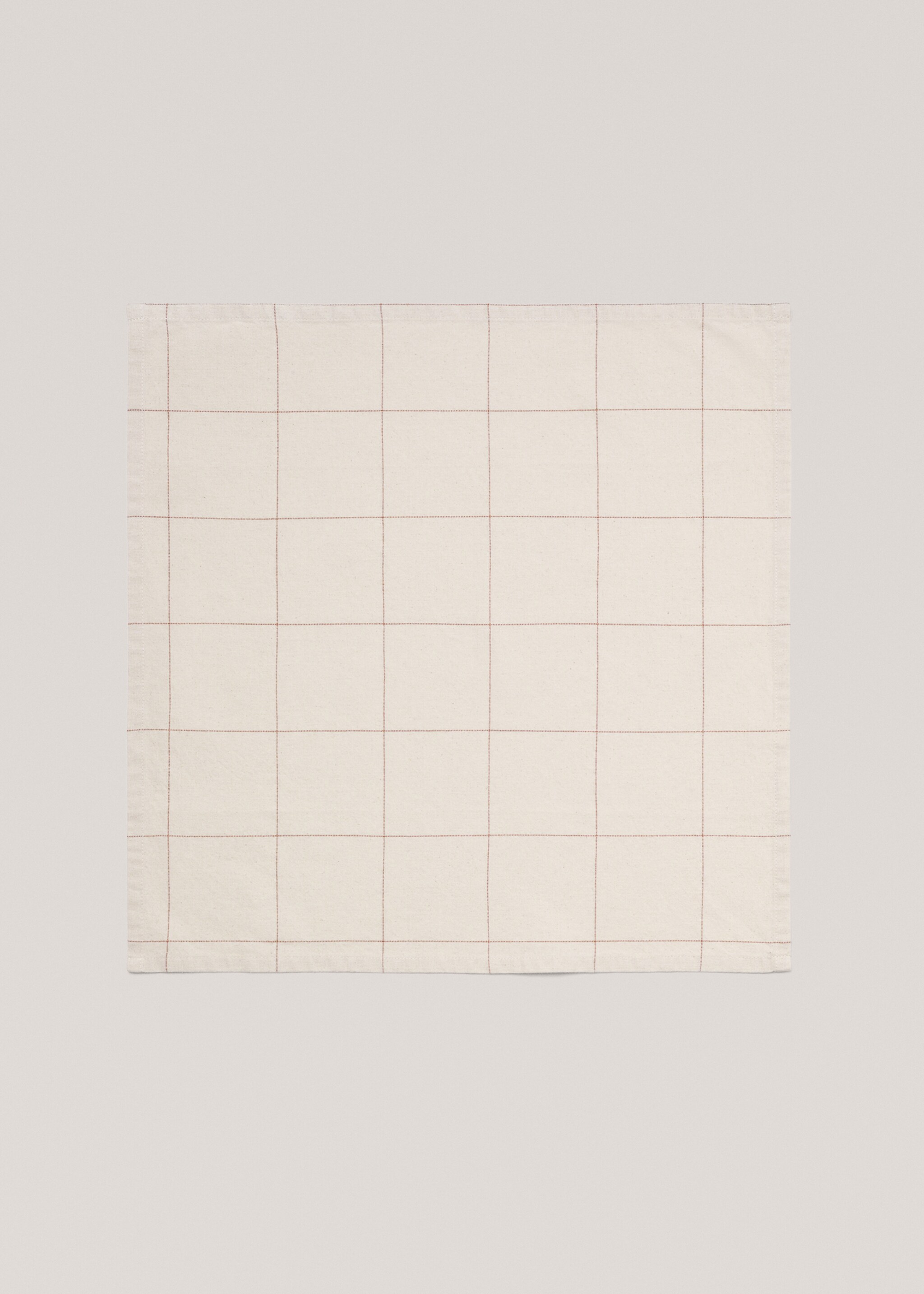 2er-Pack Karierte Servietten 45 x 45 cm - Artikel ohne Model