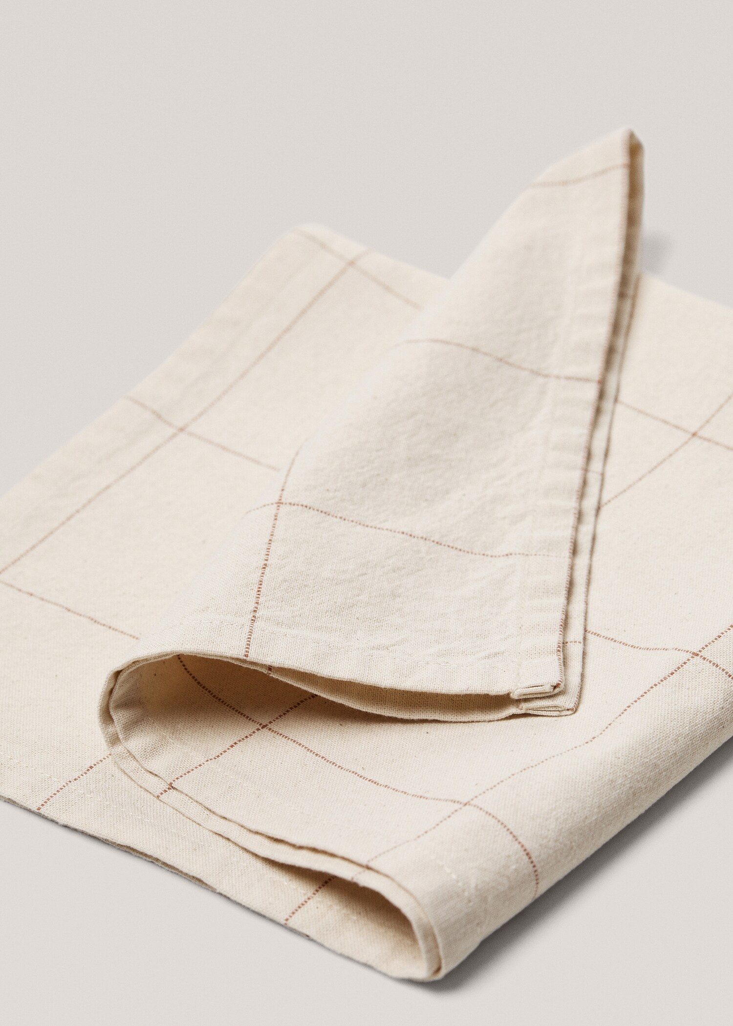 2 pack checked napking 45x45cm  - Details of the article 3