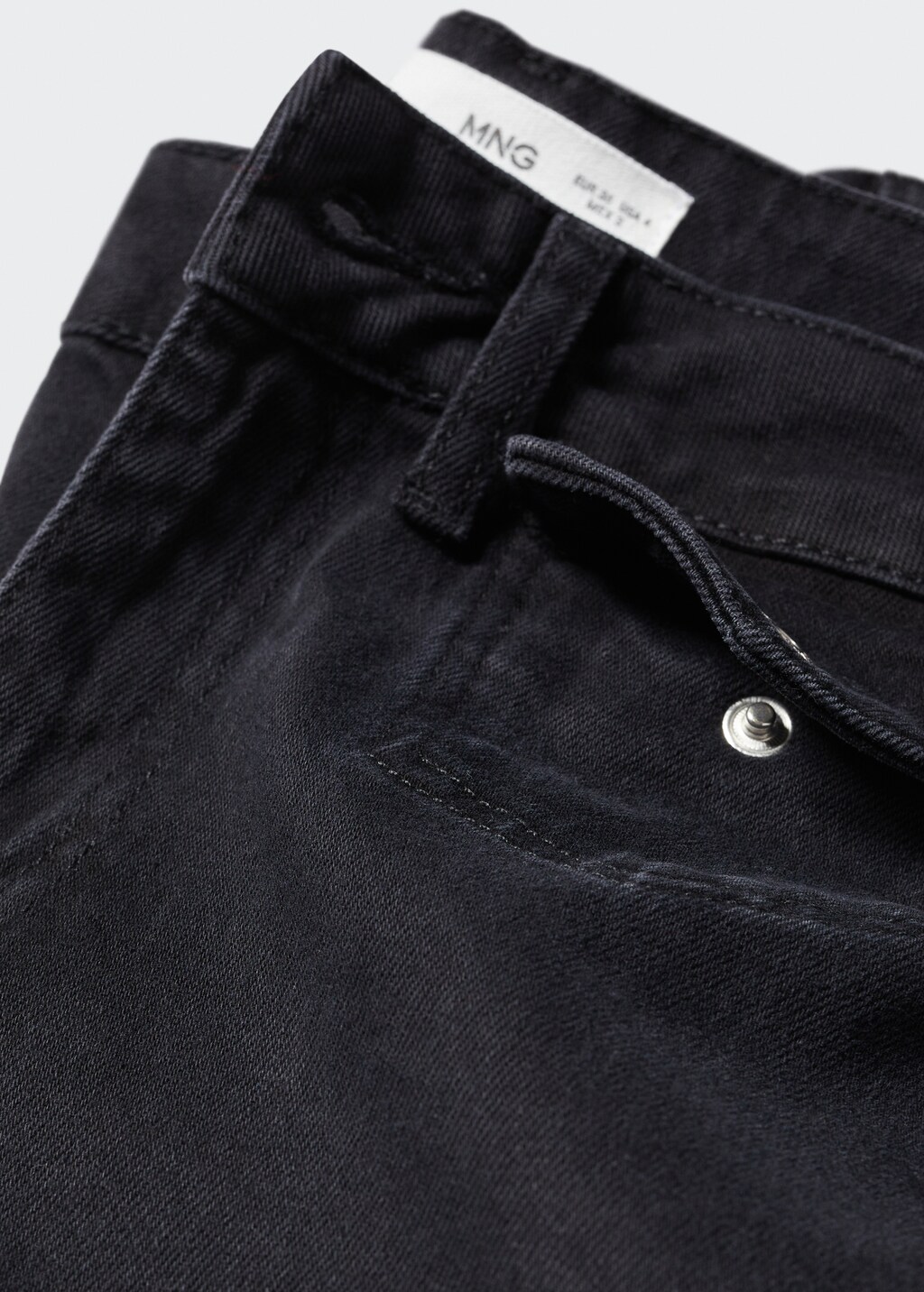 ThusFar Bell Bottom Jeans High Waisted Pleated Layered