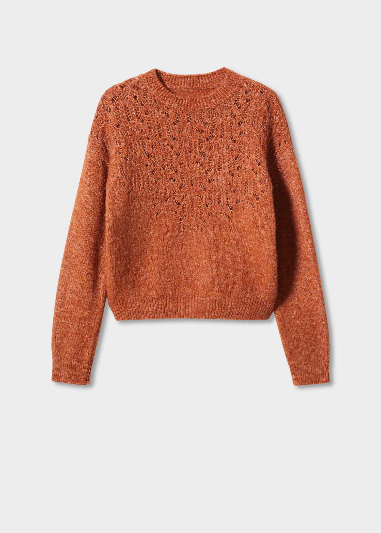 Pull-over détails ajourés - Article sans modèle