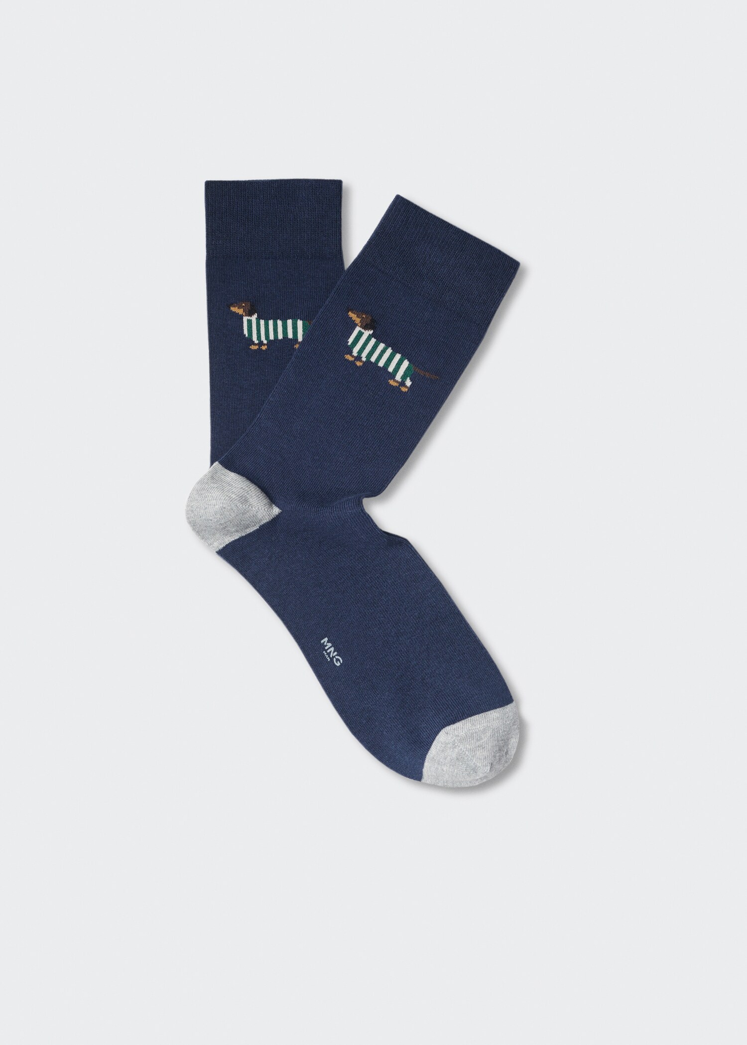 Animal print cotton socks - Article without model