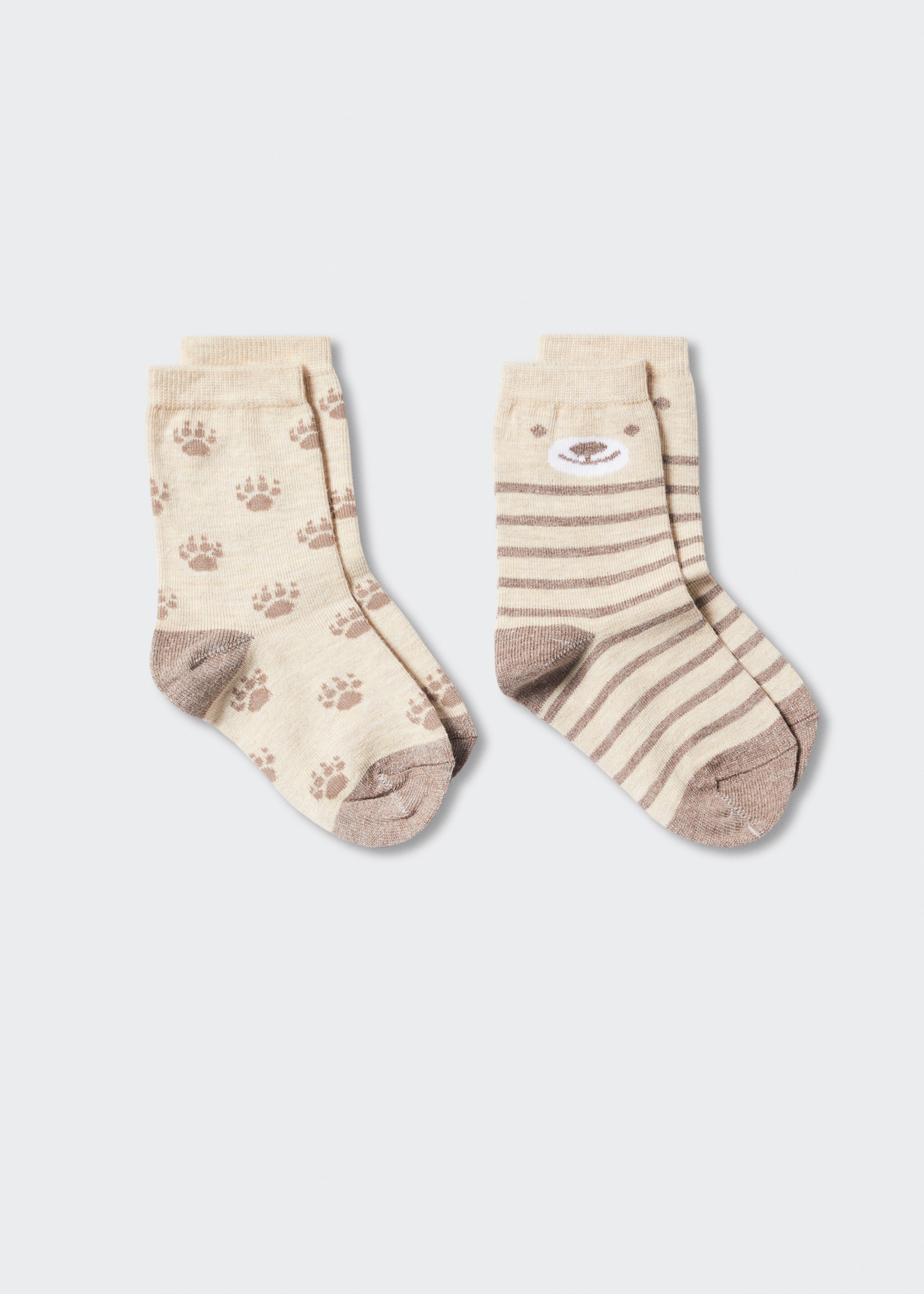 Pack 2 paires de chaussettes imprimées - Article sans modèle