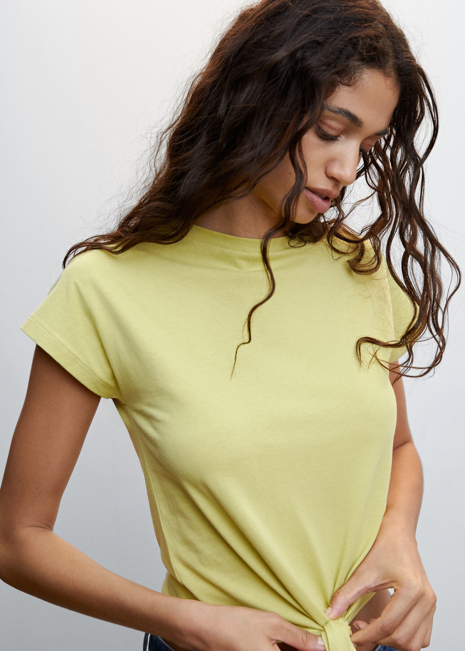 Knot detail T-shirt - Details of the article 1