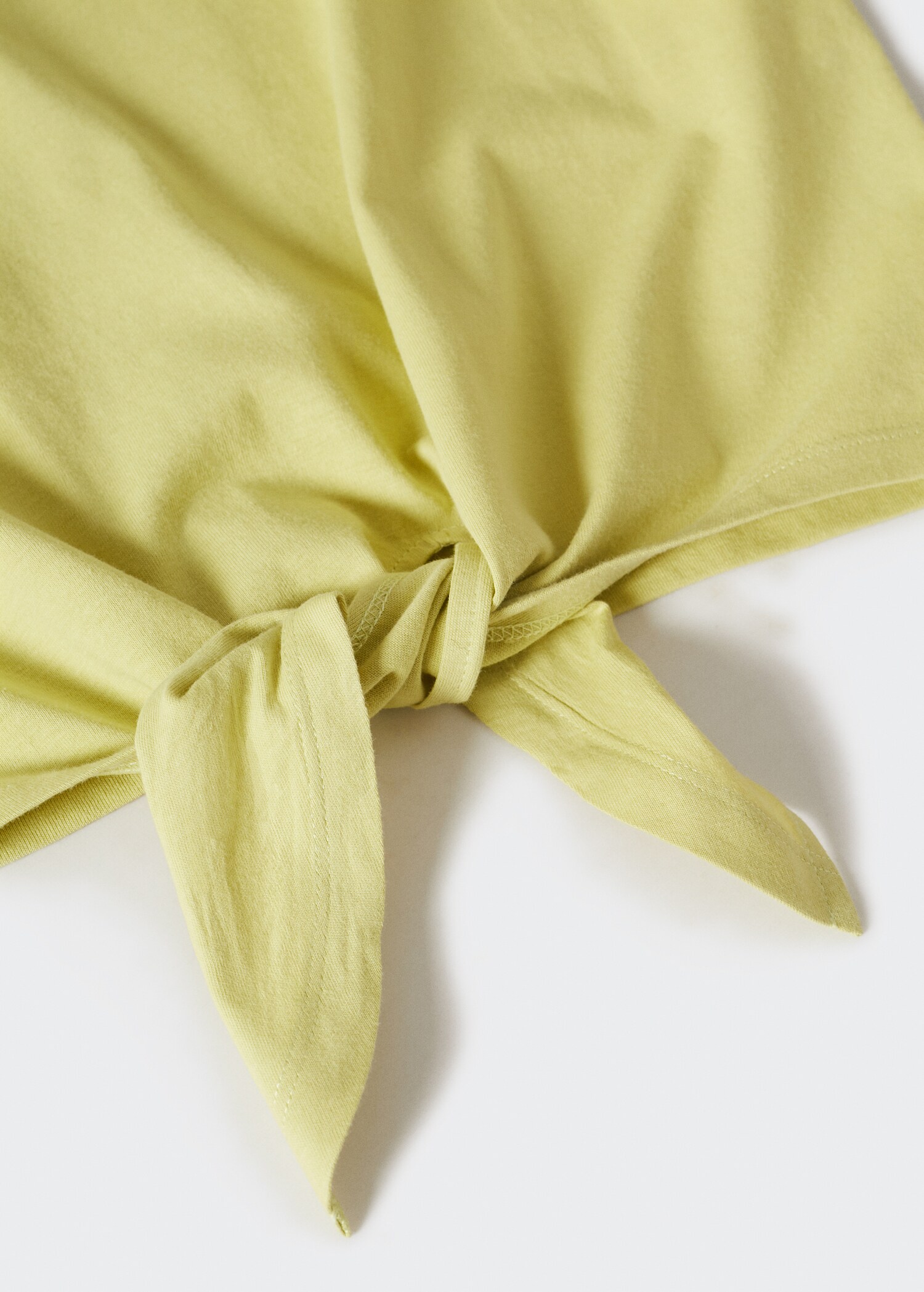 Knot detail T-shirt - Details of the article 8