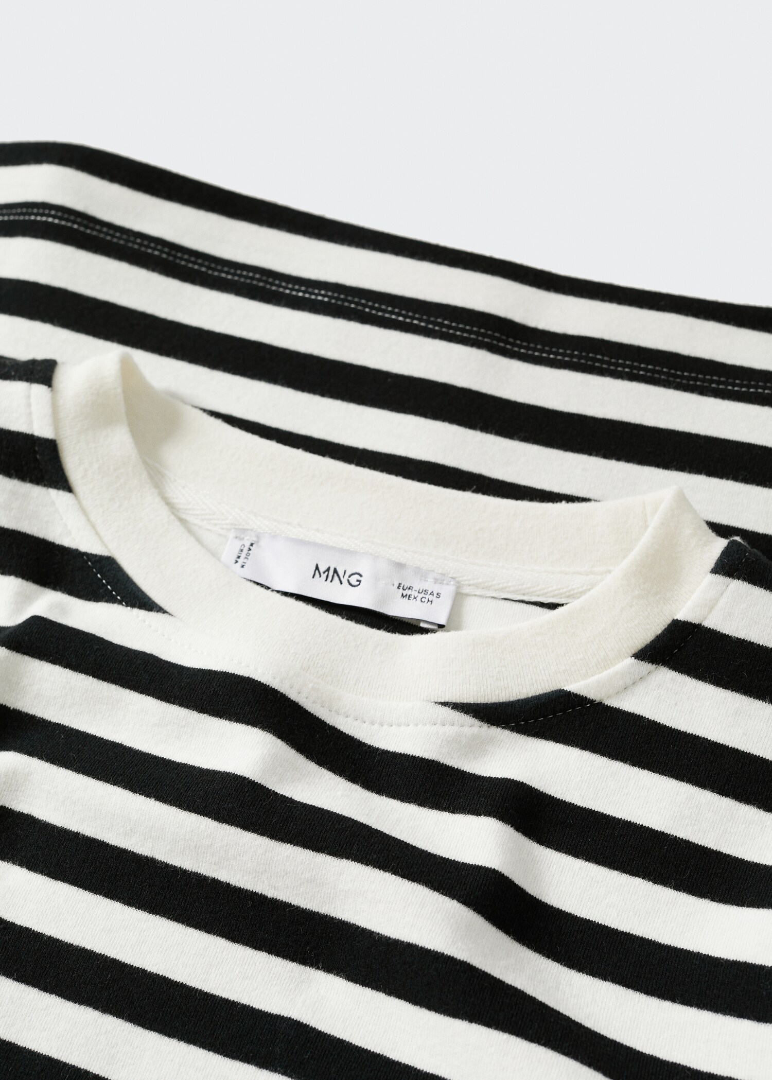 Camiseta algodón cuello redondo - Detalle del artículo 8