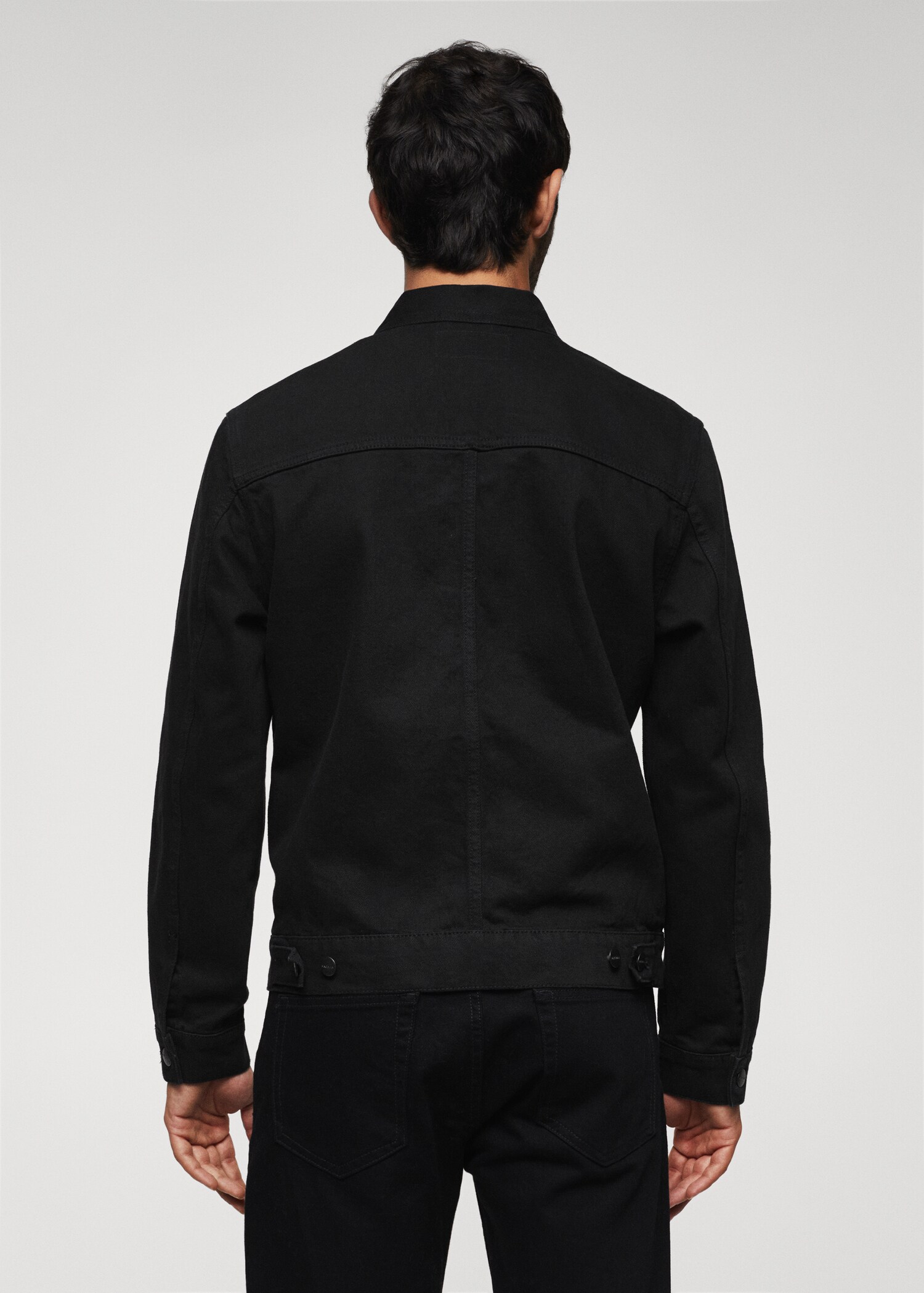 Denim jacket - Reverse of the article