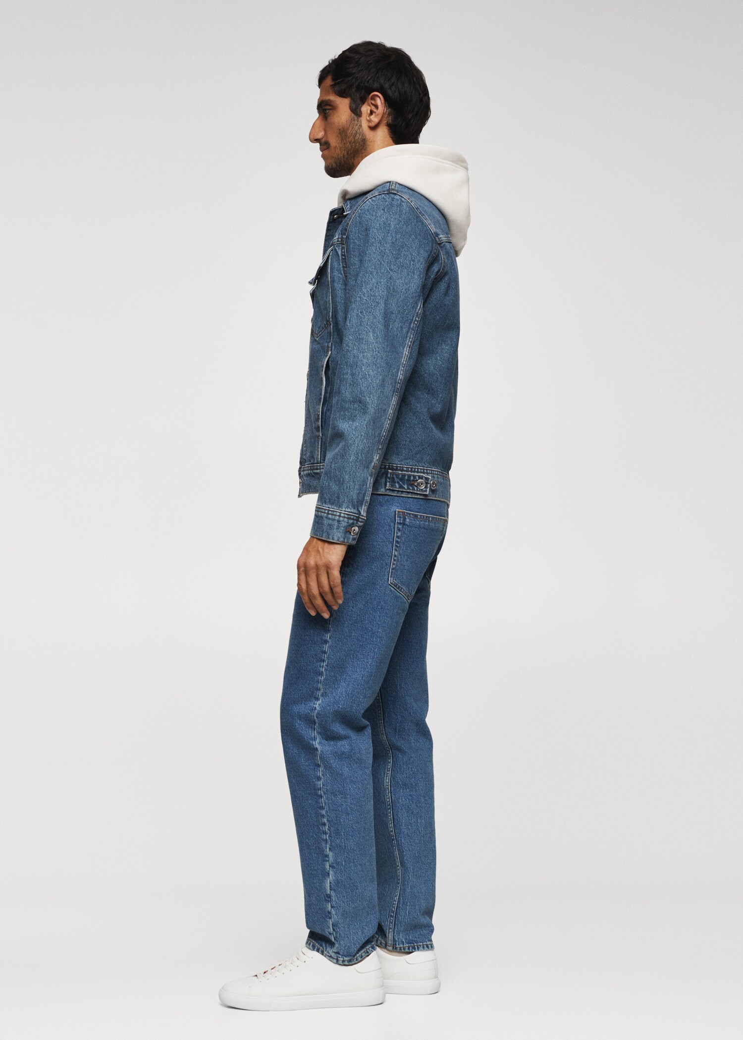 Vintage-wash denim jacket - Details of the article 6