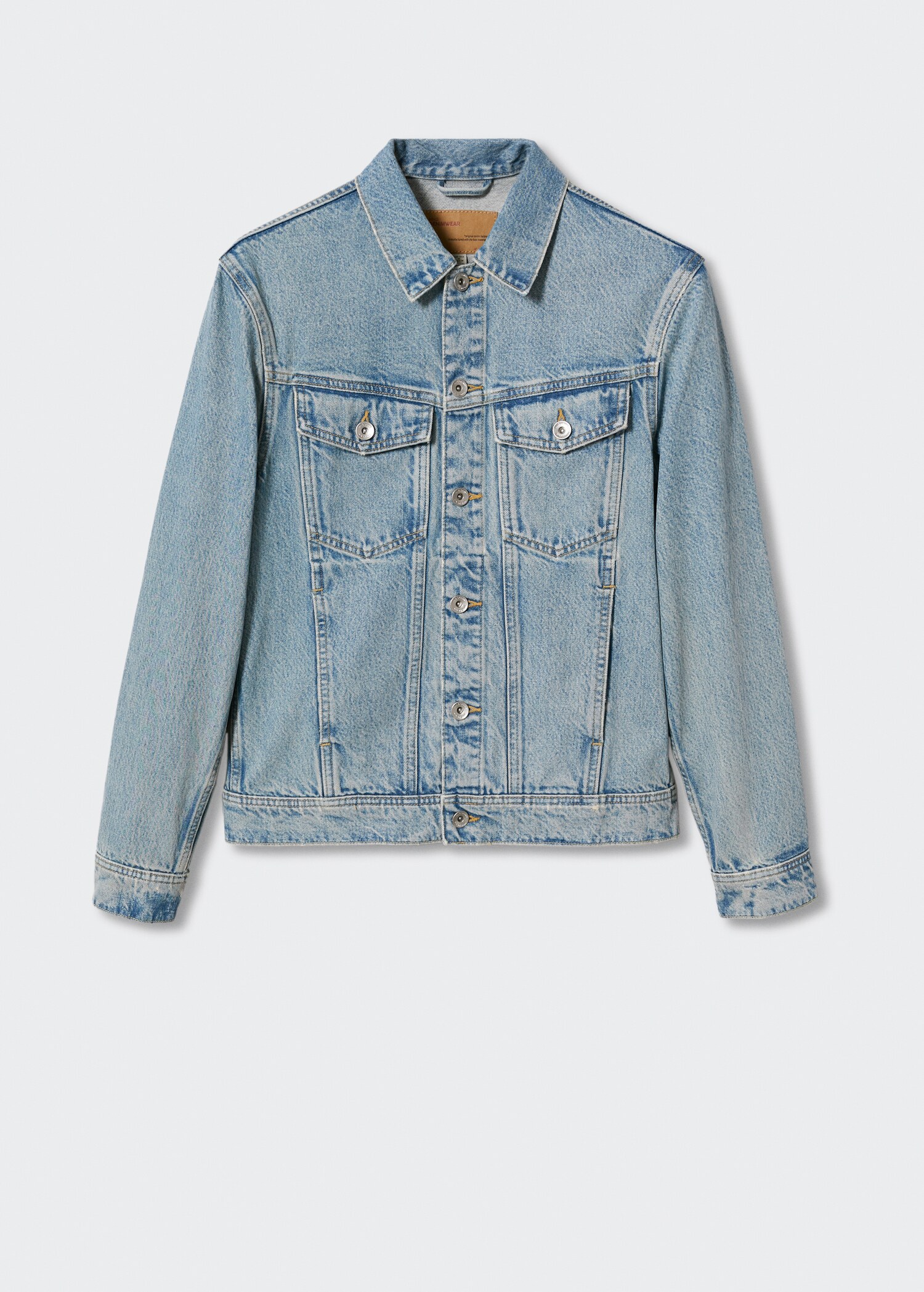 Vintage-wash denim jacket - Article without model