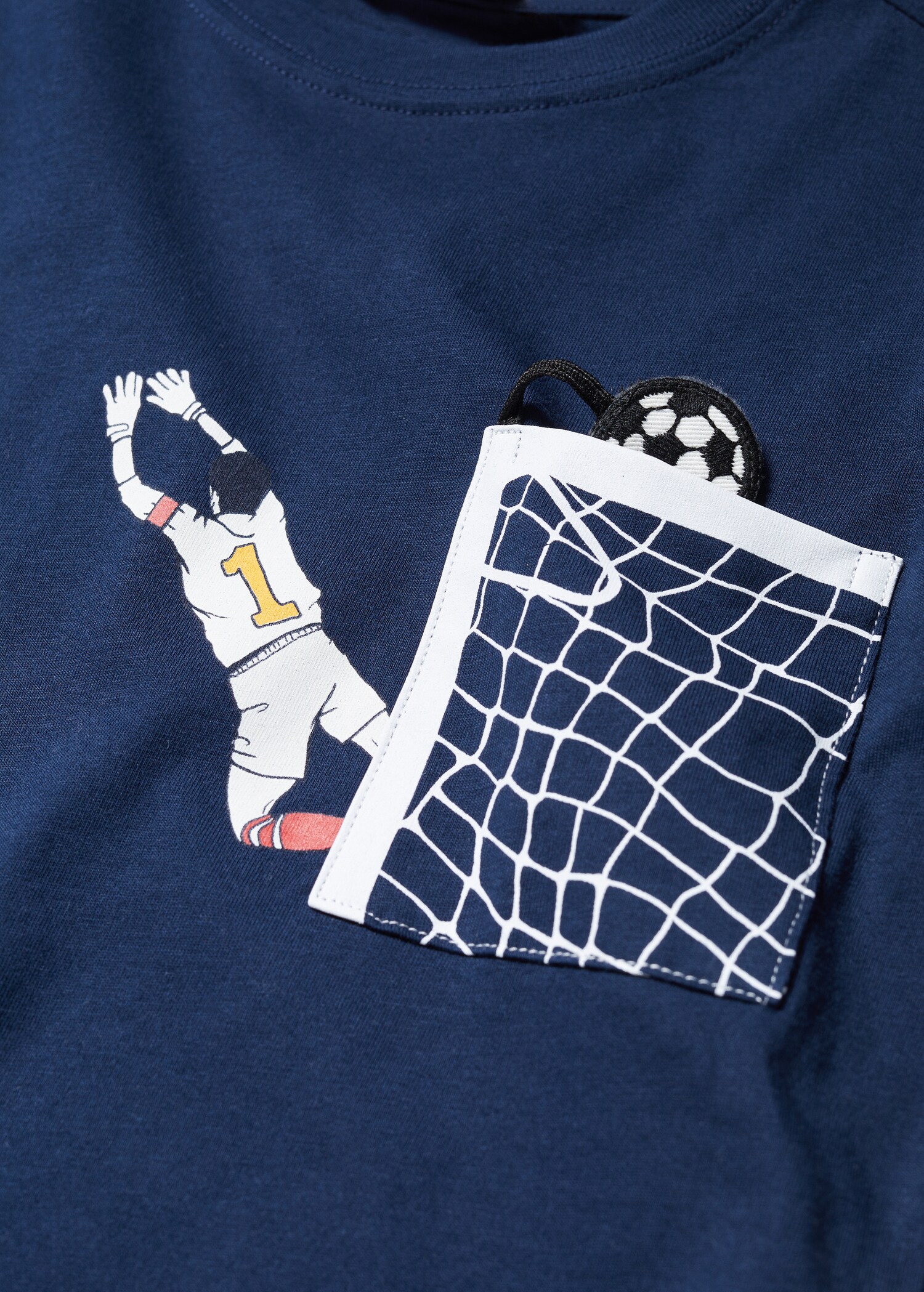 Printed cotton-blend T-shirt - Details of the article 8