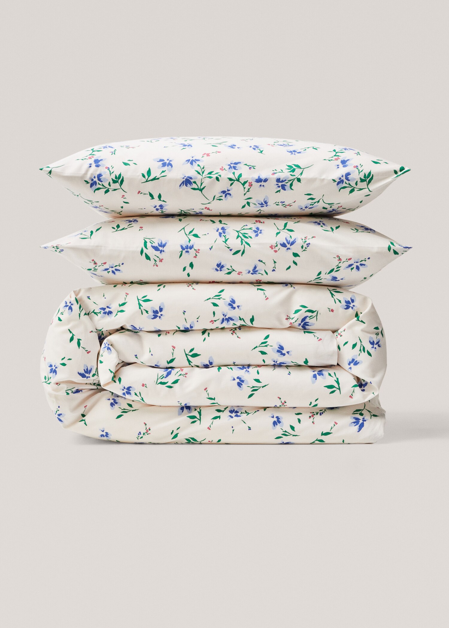 Copripiumino stampa floreale letto 135 cm  - Articolo senza modello