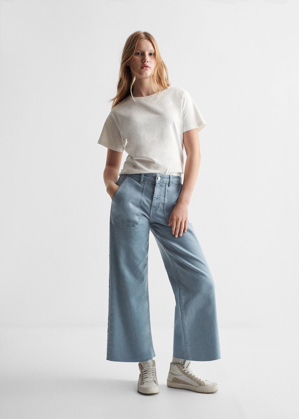 Culotte jeans with pockets Girls MANGO OUTLET Norway