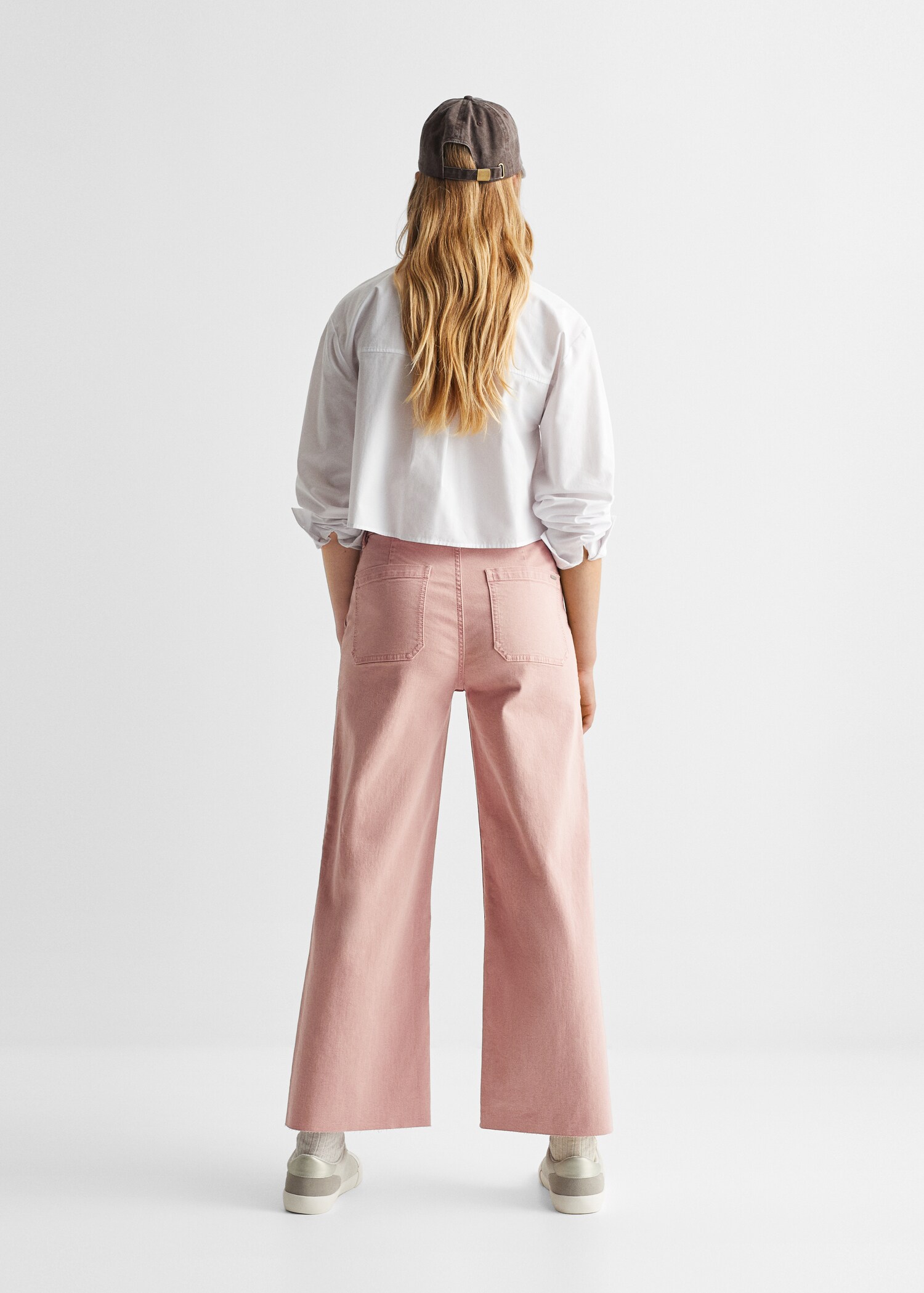 Jeans culotte tasche - Retro dell'articolo