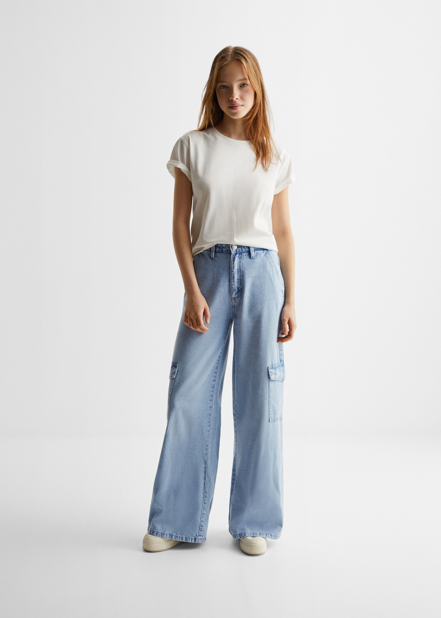 Cargo trousers with pocket - Details of the article 1