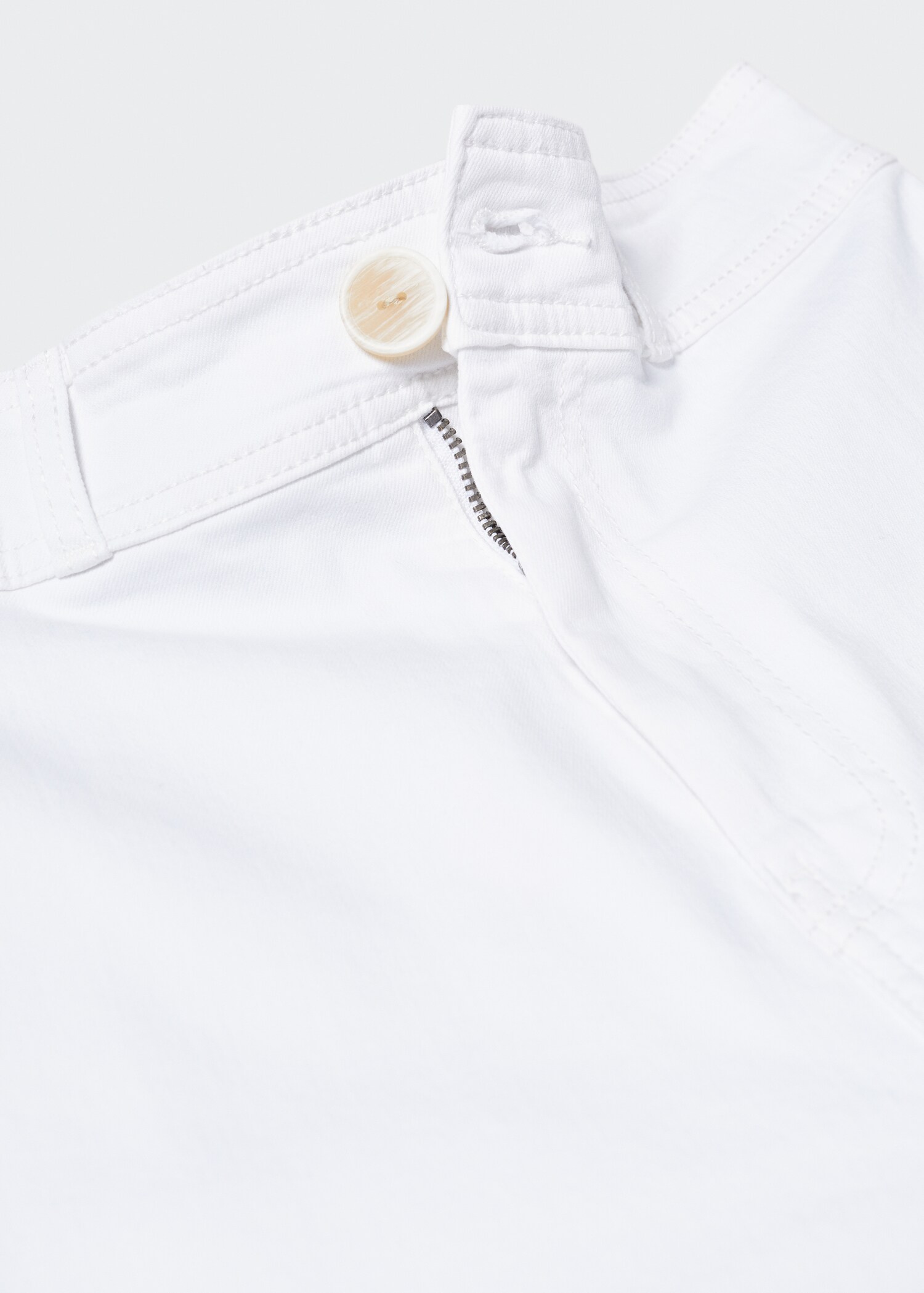 Culotte cropped jeans - Details of the article 8