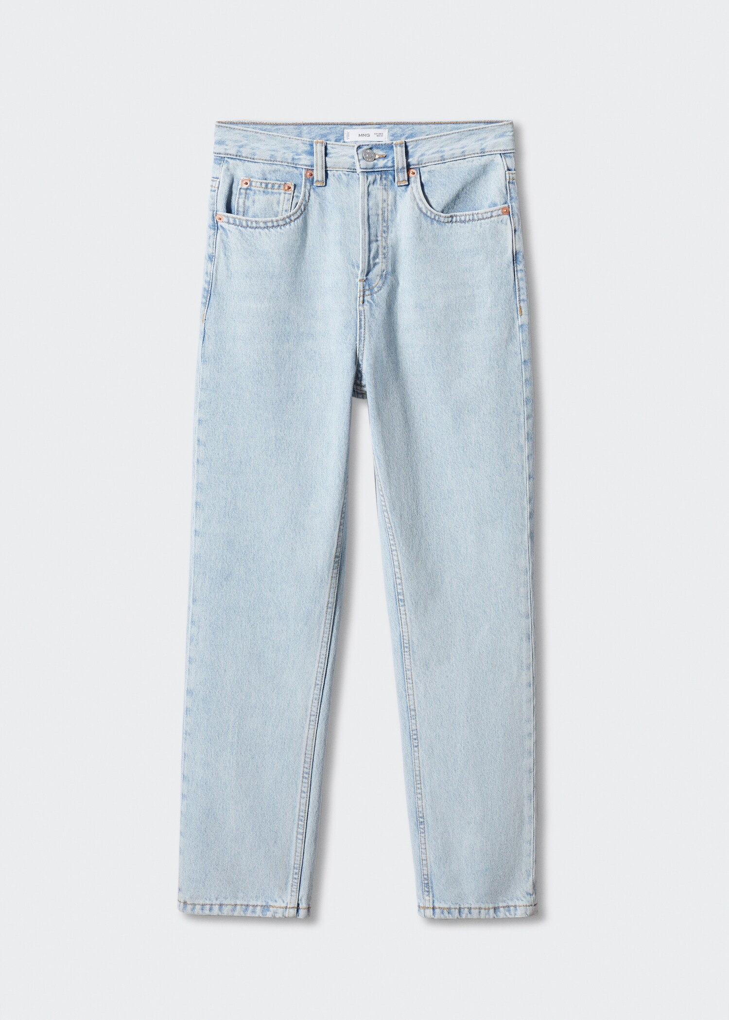 Jeans mom fit rotos decorativos - Artículo sin modelo