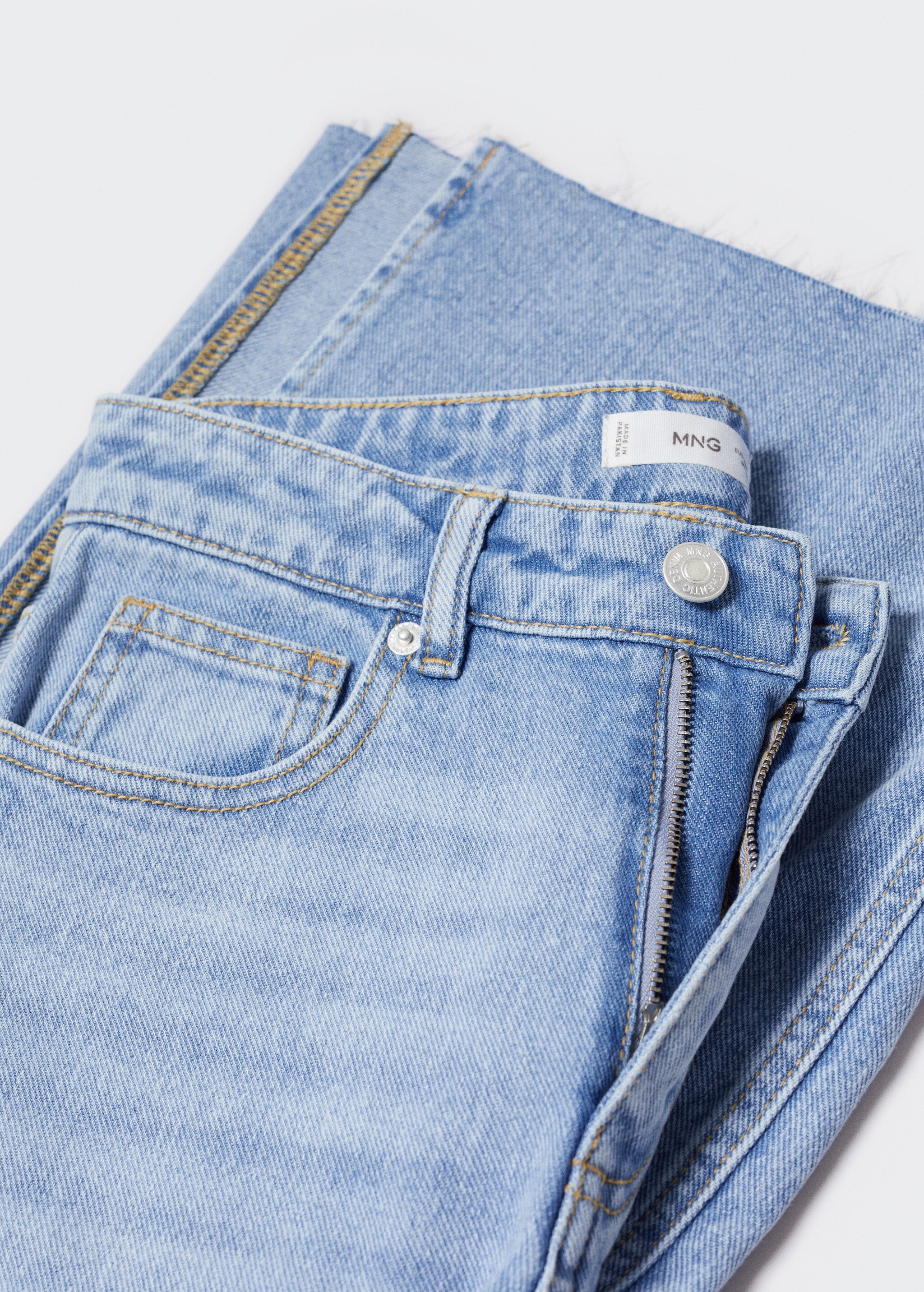 Jean style jupe-culotte ouvertures - Détail de l'article 8